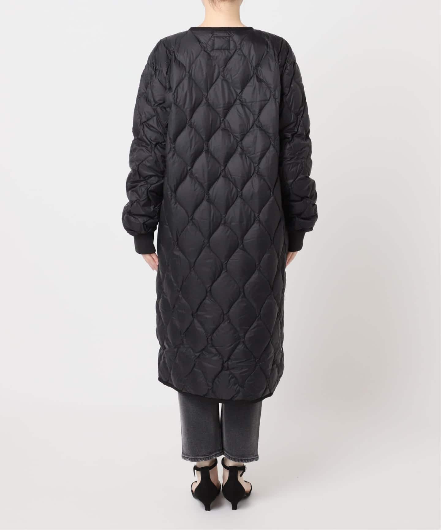 別注【TAION / タイオン】ロングダウンコート（ダウンジャケット