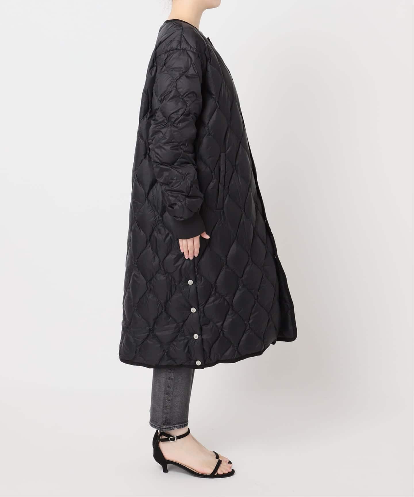 別注【TAION / タイオン】ロングダウンコート（ダウンジャケット