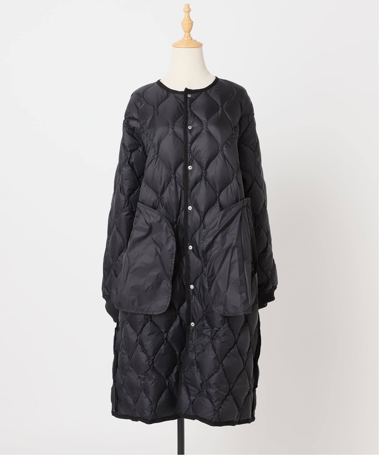 別注【TAION / タイオン】ロングダウンコート（ダウンジャケット