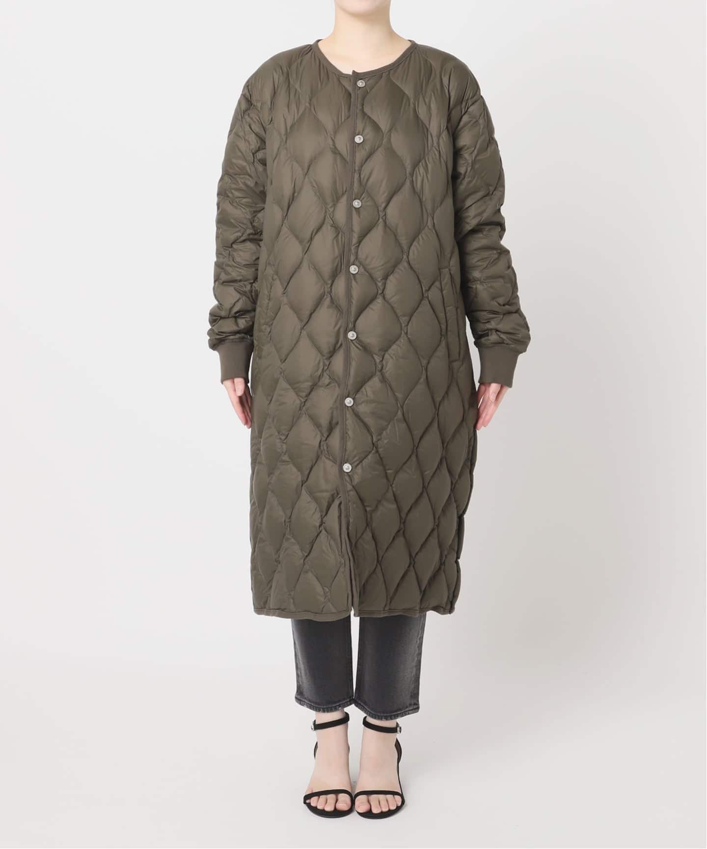 別注【TAION / タイオン】ロングダウンコート（ダウンジャケット