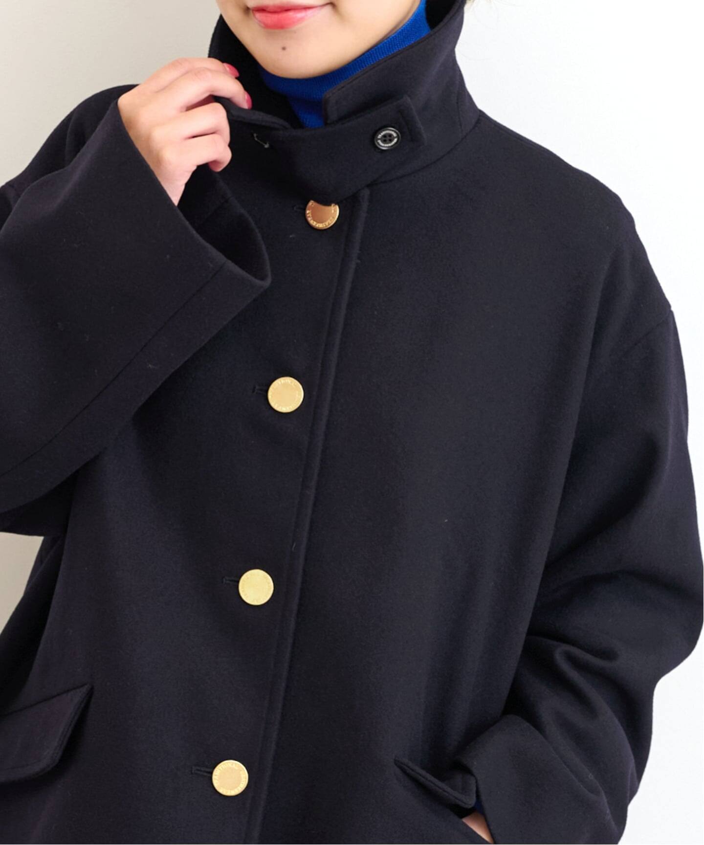 【冬コート】別注 JOURNAL STANDARD WEATHERWEAR 追加》コットンステンカラーコート | ジャーナルスタンダード