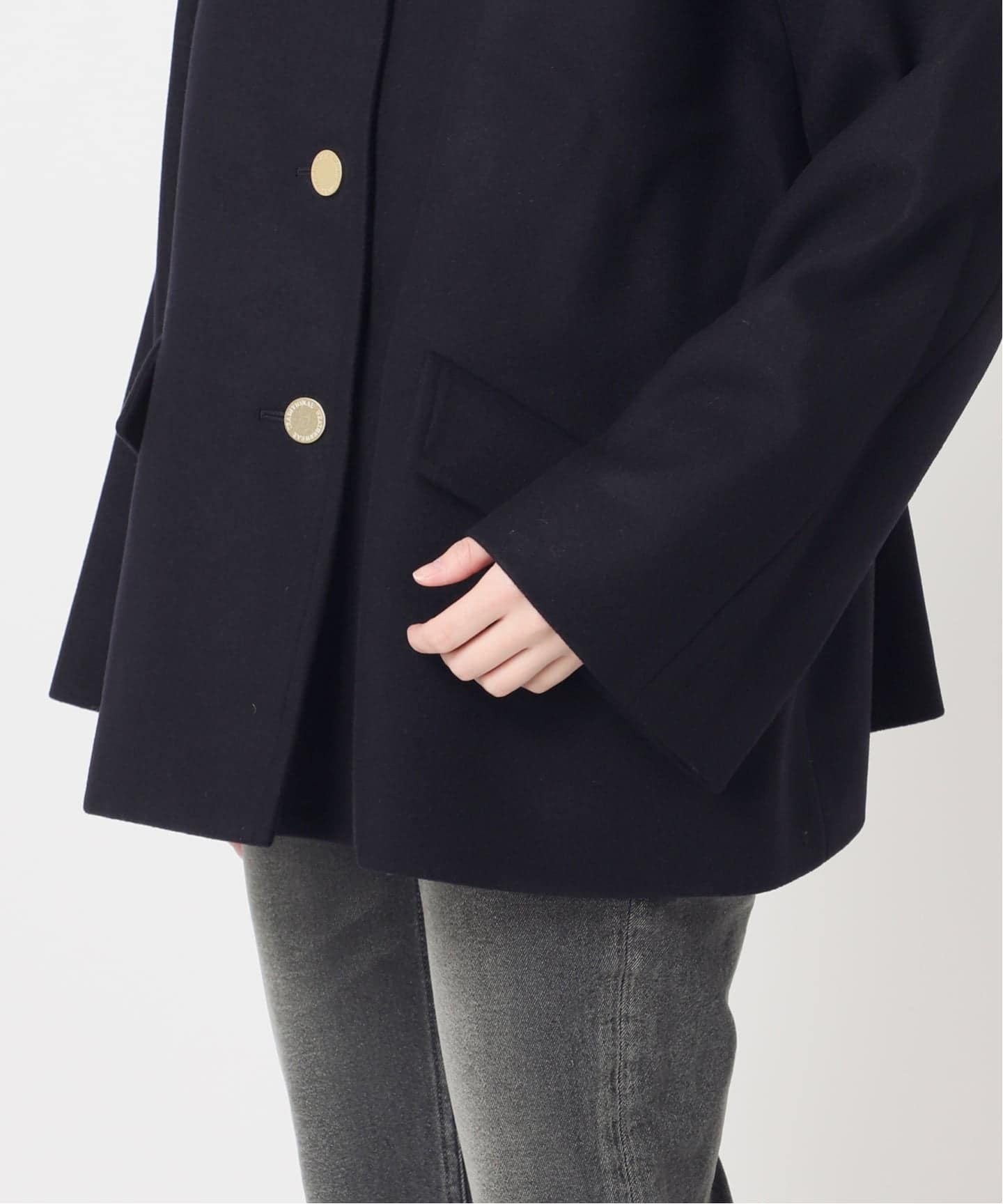 TRADITIONAL WEATHERWEAR】LINTON SHORT：ショートコート（ステン