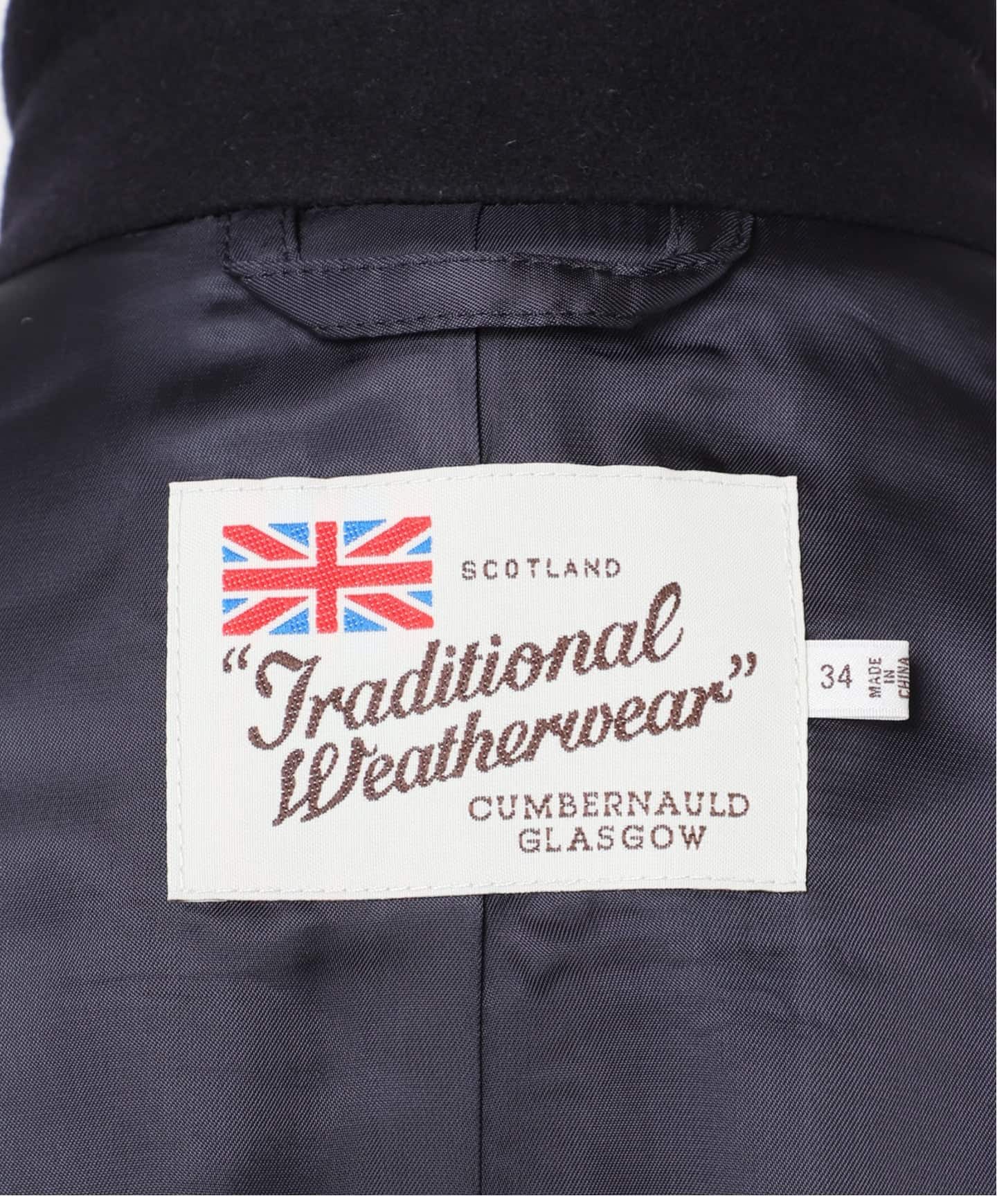 TRADITIONAL WEATHERWEAR】LINTON SHORT：ショートコート（ステン