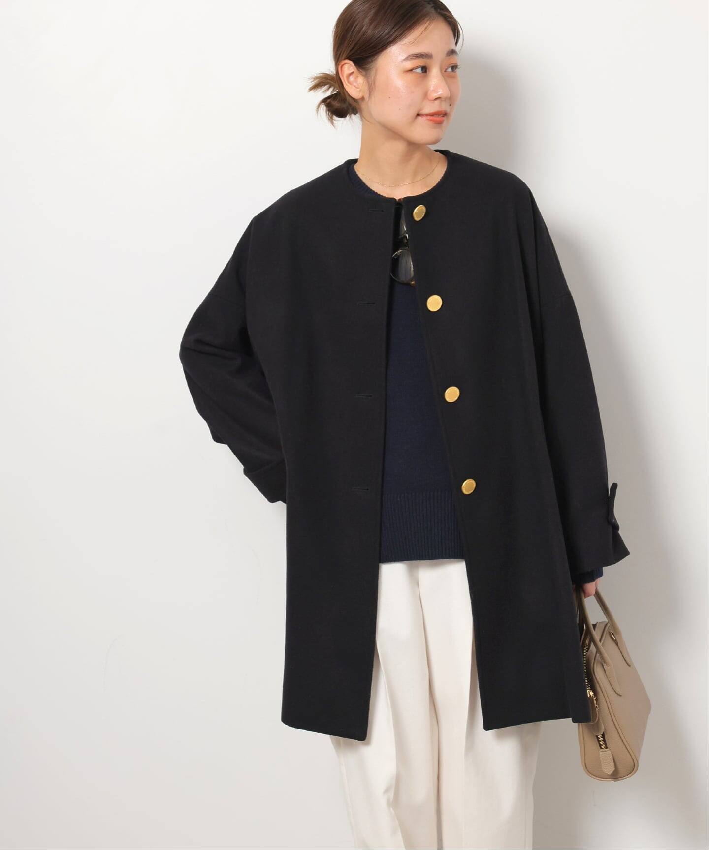 追加》別注【Traditional Weatherwear】MALTON N/C：ノーカラーコート