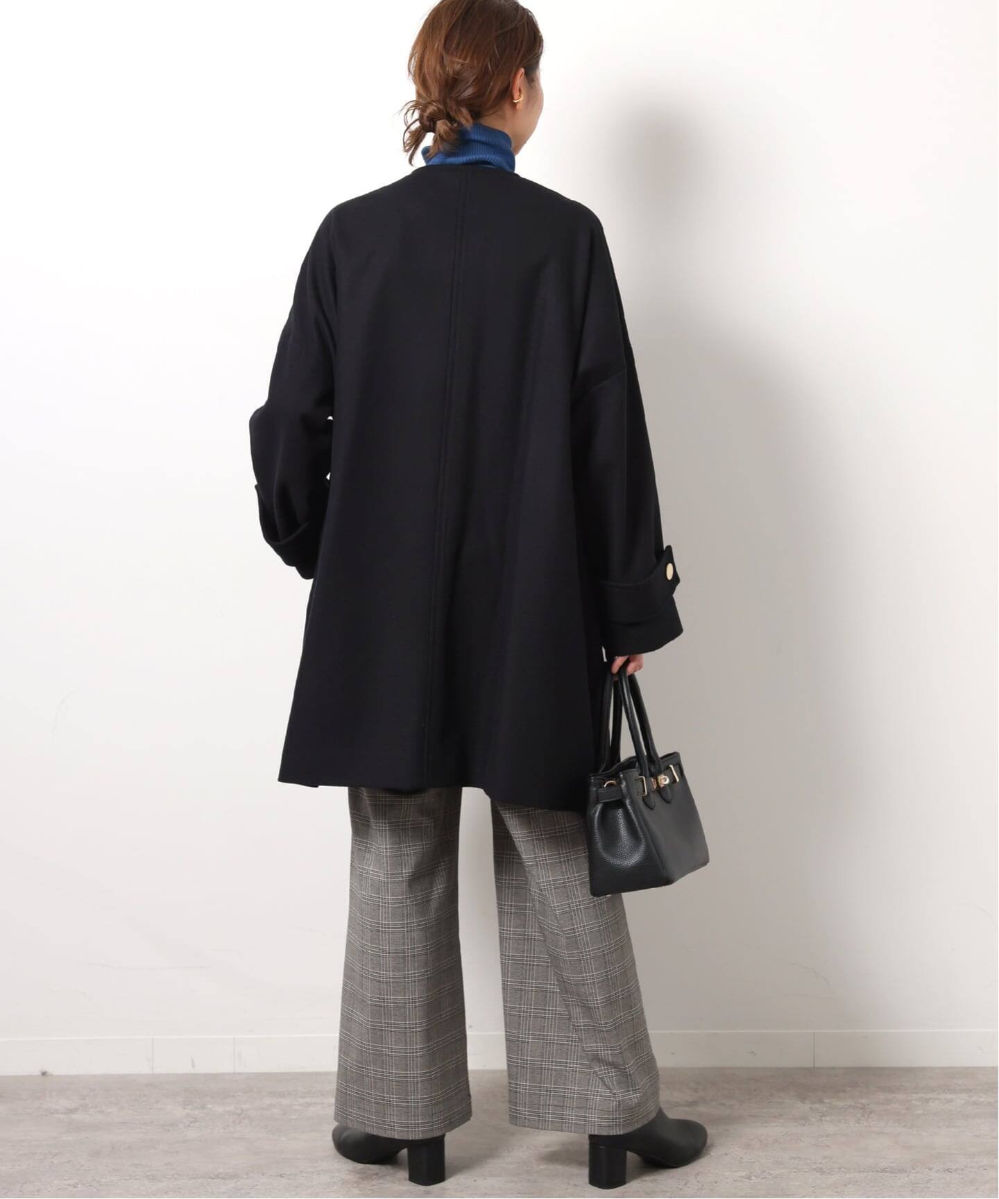 追加》別注【Traditional Weatherwear】MALTON N/C：ノーカラーコート 