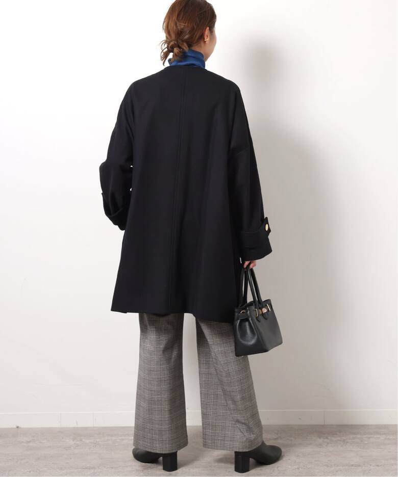 追加》別注【Traditional Weatherwear】MALTON N/C：ノーカラーコート 