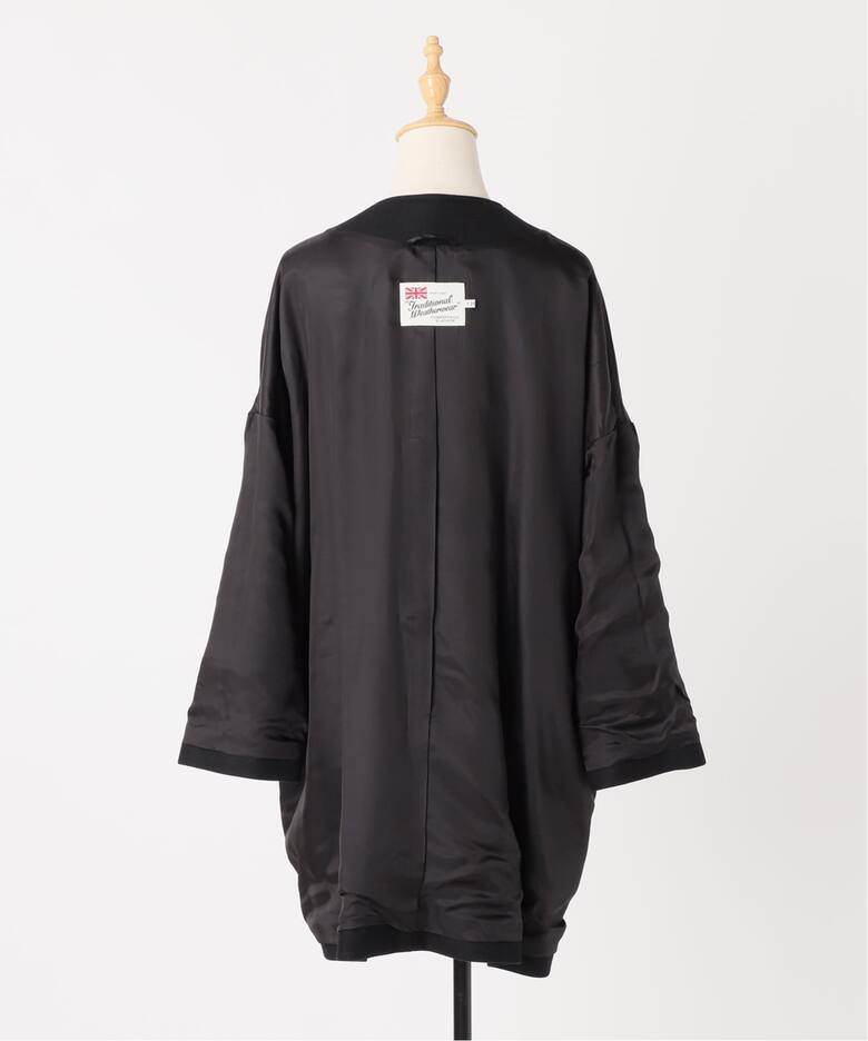 追加》別注【Traditional Weatherwear】MALTON N/C：ノーカラーコート 