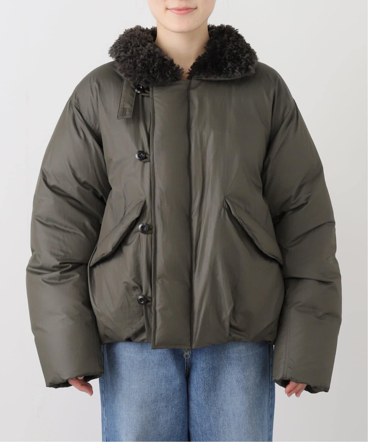 Tonywack トニーワック　アウター　24aw Mサイズ　超美品 TONYWACK/トニーワック】 SHEARLING COLLAR PUFFER ブルゾン（その他