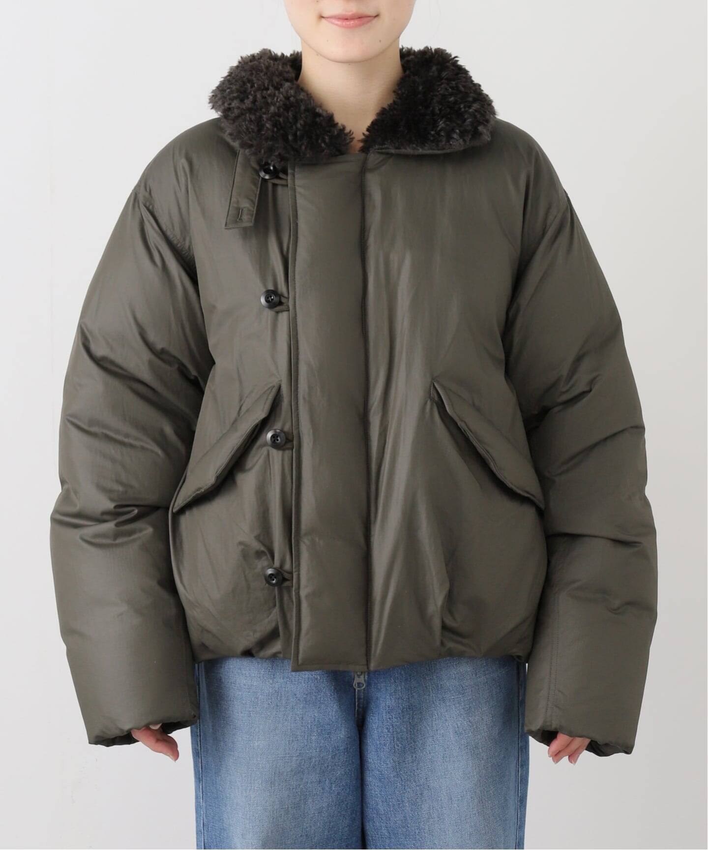 TONYWACK/トニーワック】 SHEARLING COLLAR PUFFER ブルゾン（その他 