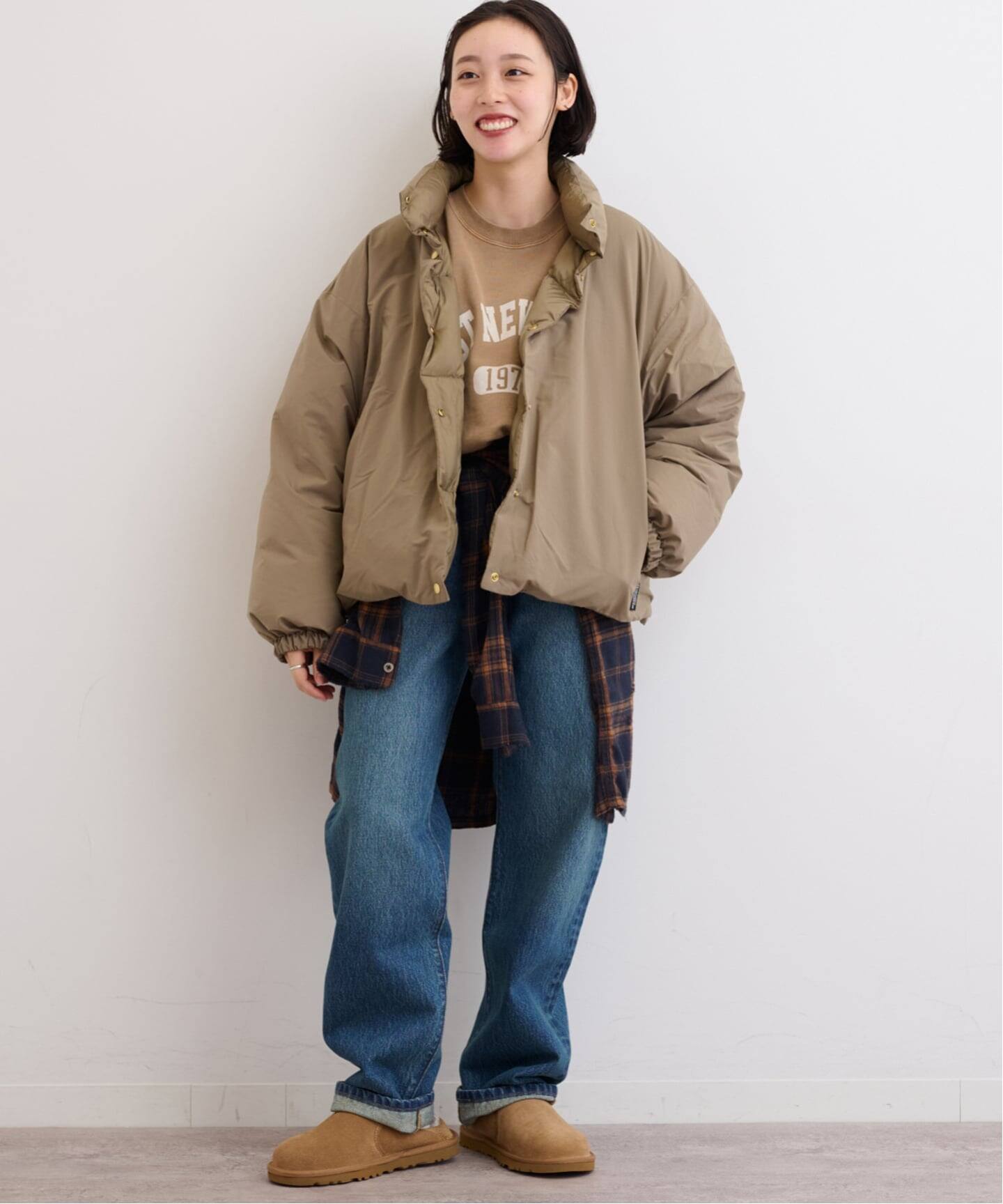 別注【TRADITIONAL WEATHERWEAR】HASELEY：リバーシブルダウン