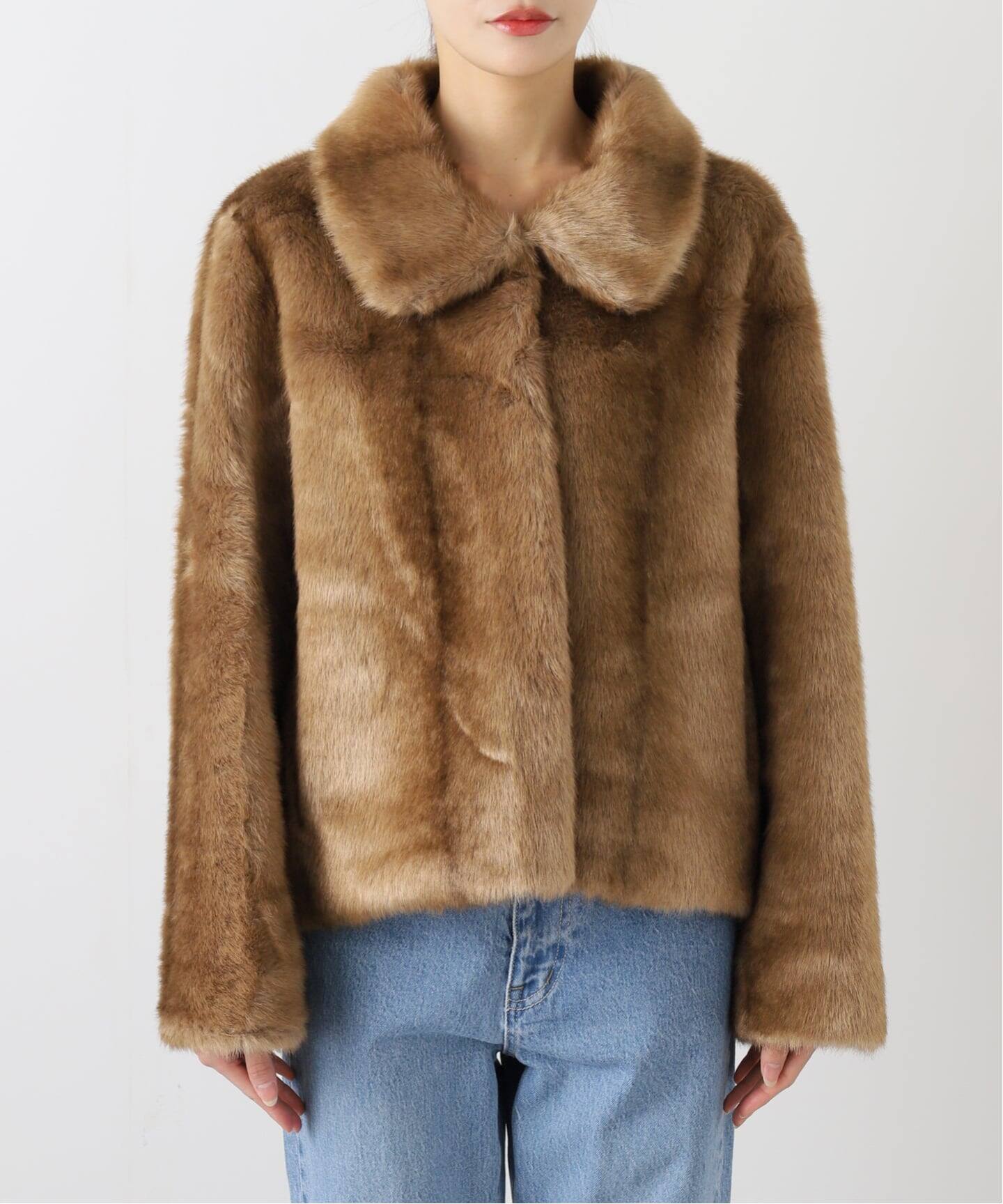 お値下げ【HAVELESS/ハブレス】MILA FAUX FUR JK HAVELESS/ハブレス】MILA FAUX FUR JK（その他ブルゾン／アウター