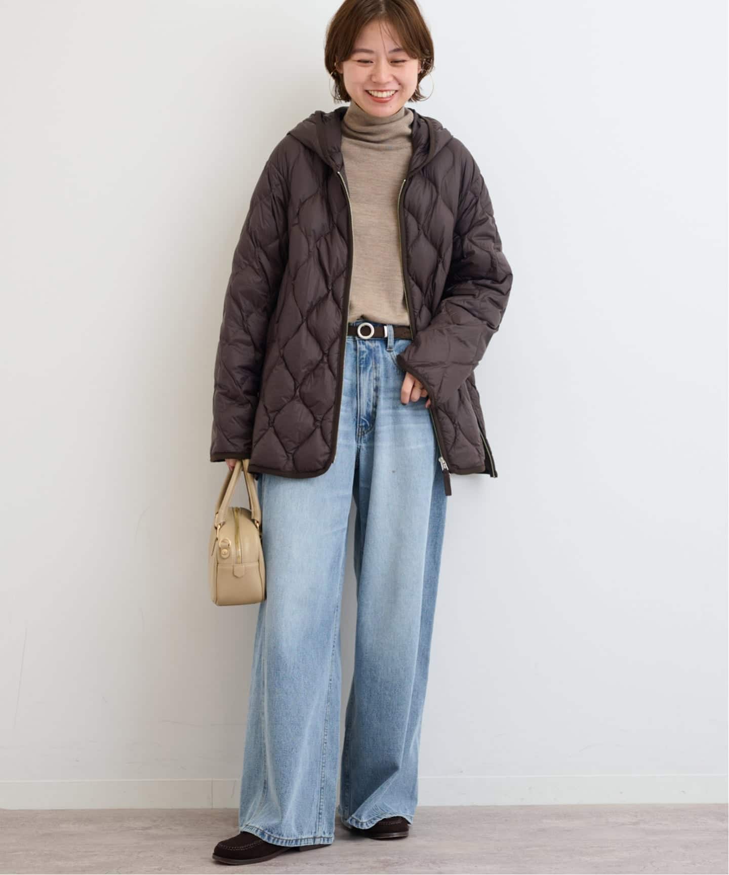 追加予約》別注【TAION / タイオン】 フードダウンコート（ダウン