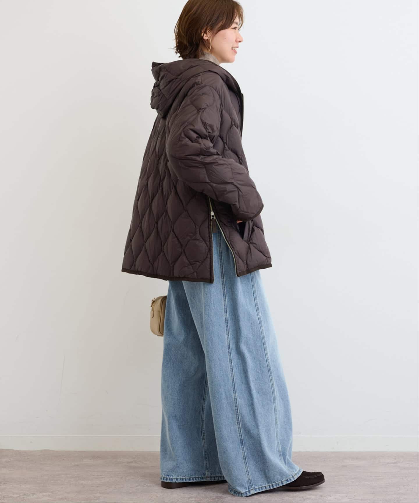 追加予約》別注【TAION / タイオン】 フードダウンコート（ダウン