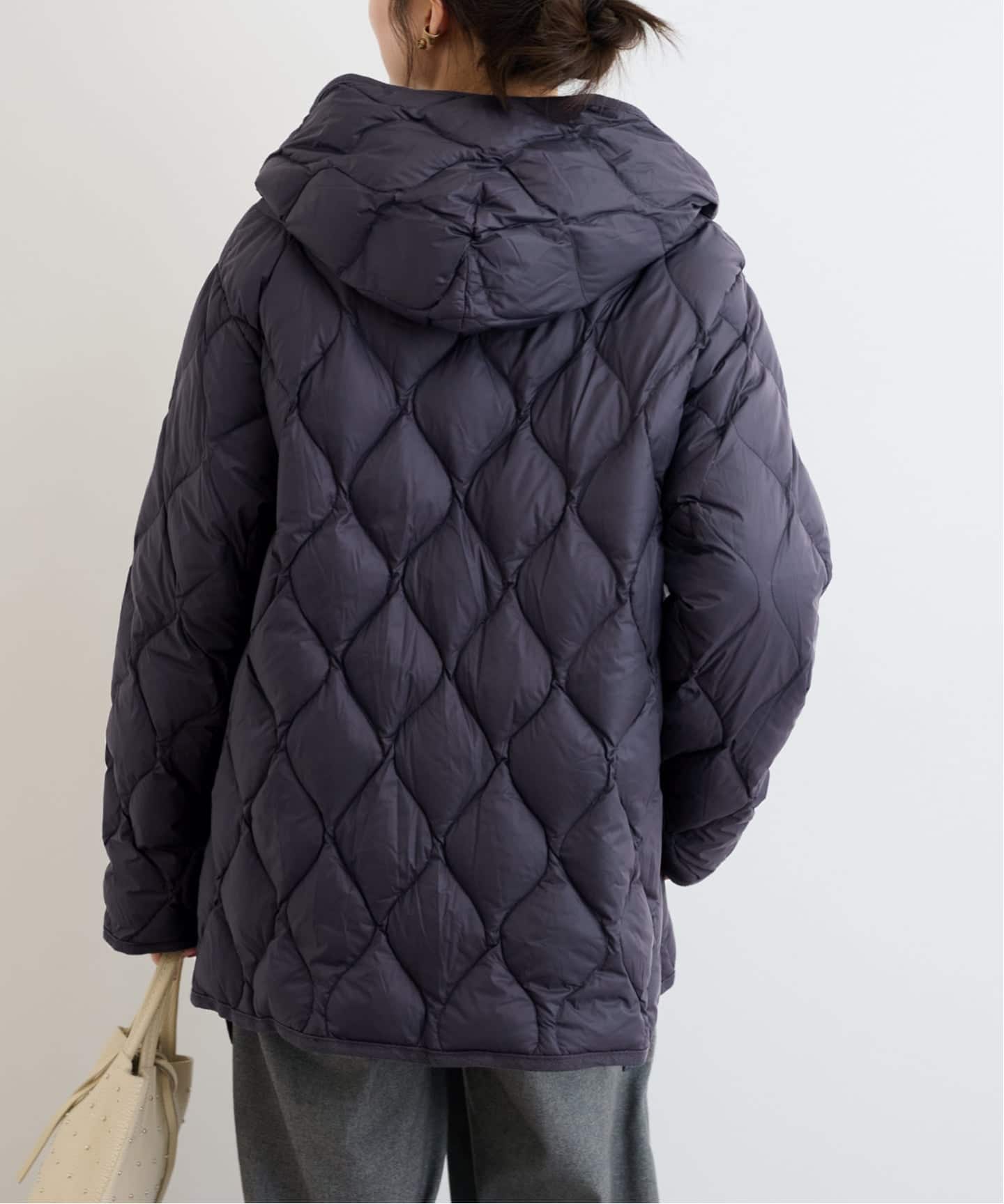 追加予約》別注【TAION / タイオン】 フードダウンコート（ダウン