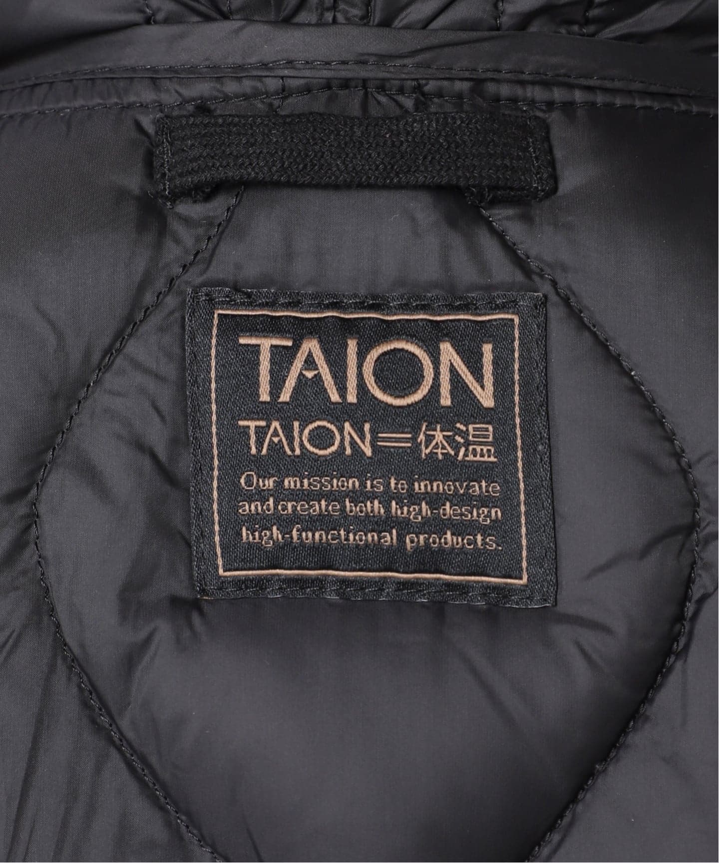 新品　relume×TAION 別注　フードダウン 別注【TAION / タイオン】 フードダウンコート（ダウンジャケット