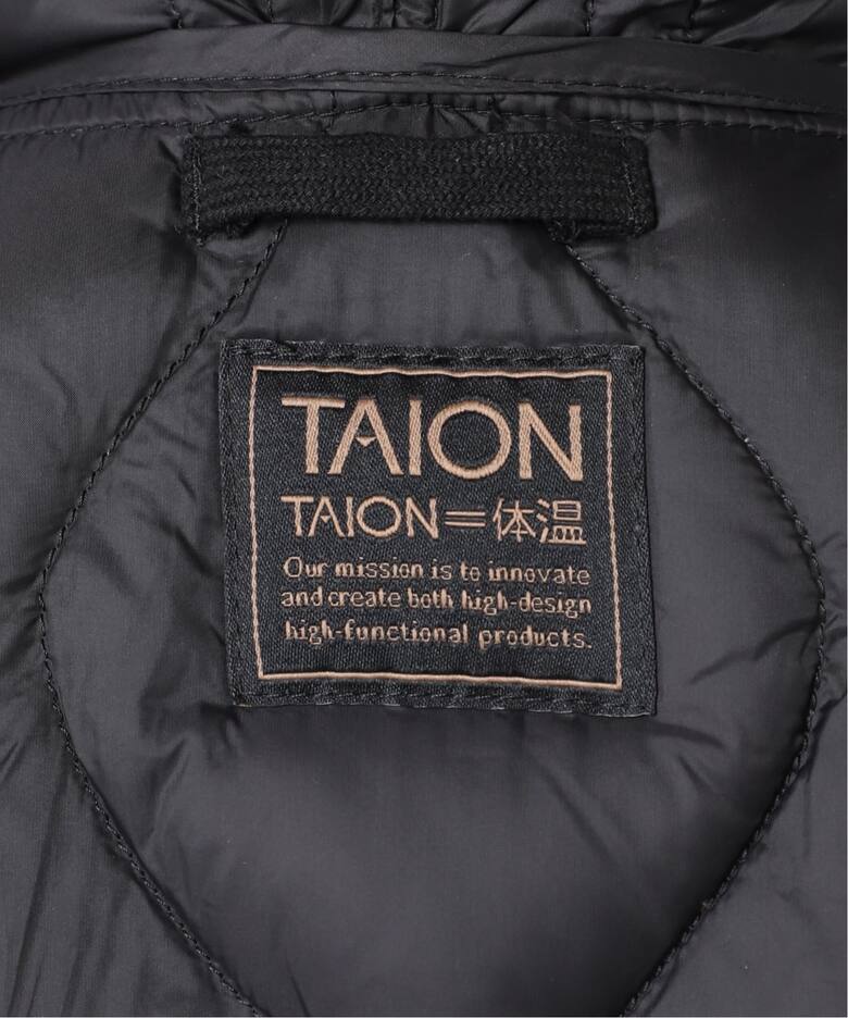 追加》別注【TAION / タイオン】 フードダウンコート（ダウン 