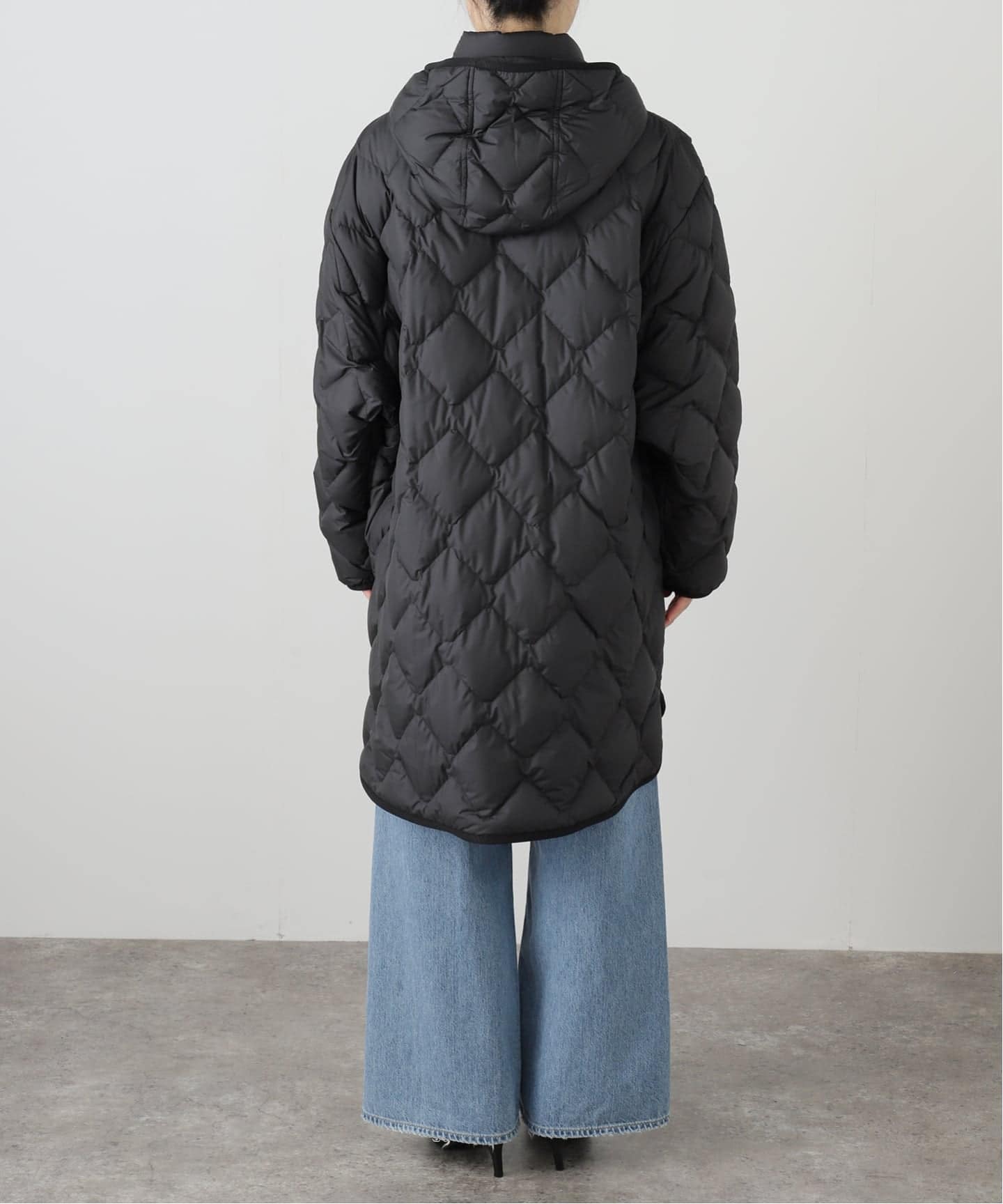 Woolrich relume ブラック ダウンジャケット S WOOLRICH / ウールリッチ】 HERITAGE CAPE（ダウンジャケット
