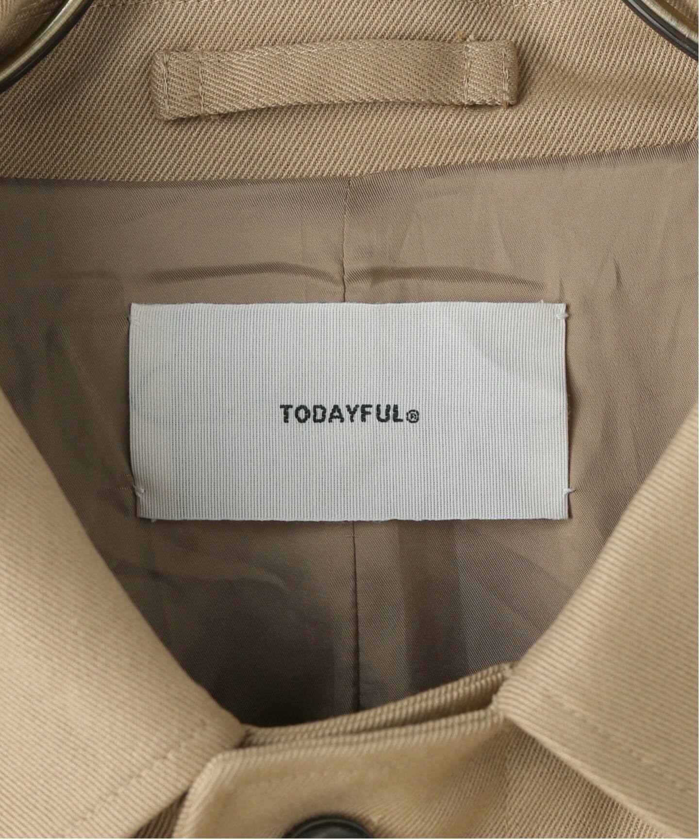 TODAYFUL/トゥデイフル】 Raglan Twill Coat（ステンカラーコート