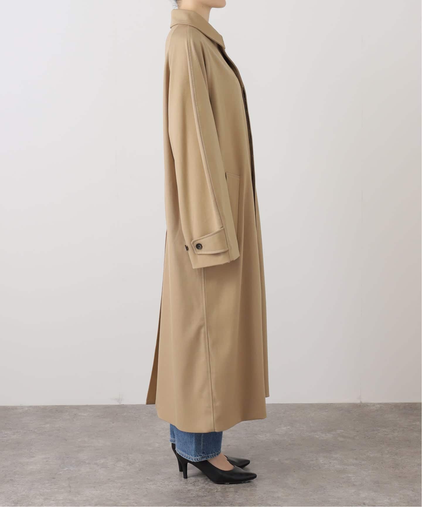TODAYFUL/トゥデイフル】 Raglan Twill Coat（ステンカラーコート