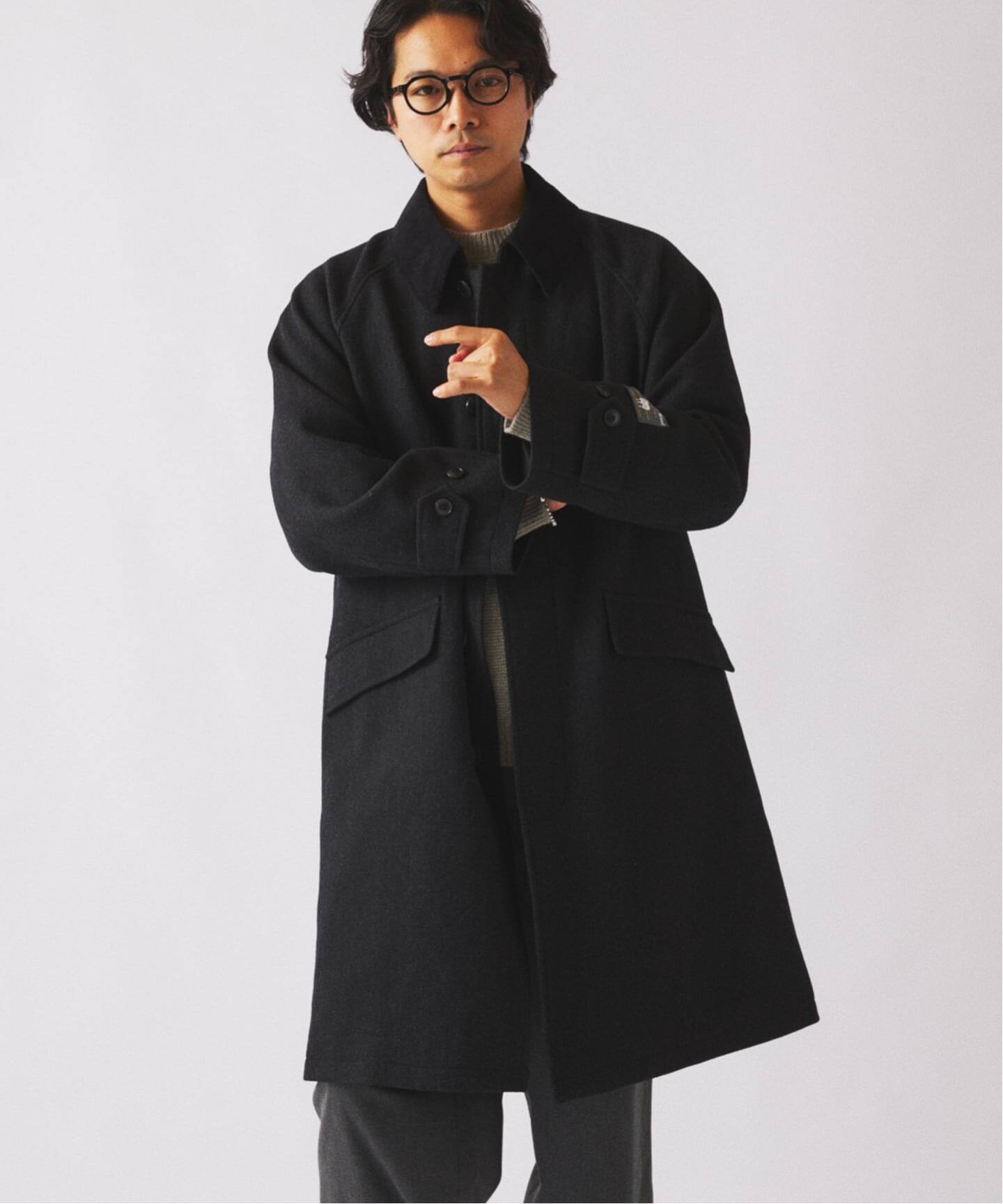 ハイランド ウール バルカラー コート（ステンカラーコート）｜JOURNAL