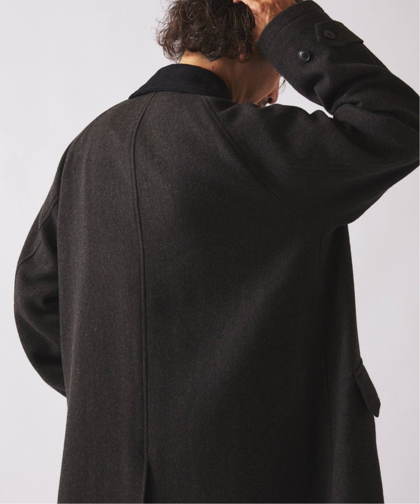 ハイランド ウール バルカラー コート（ステンカラーコート）｜JOURNAL