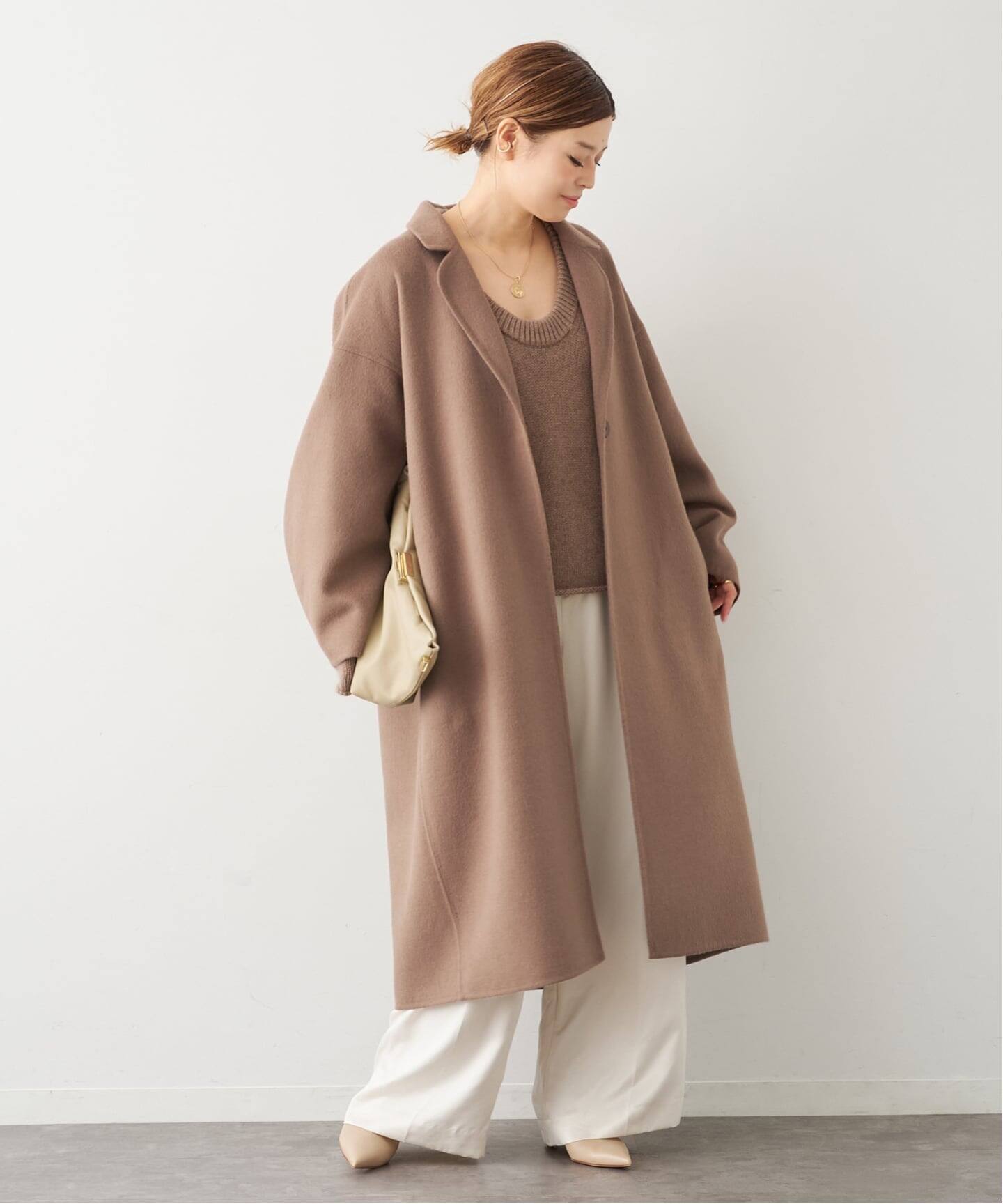 ドゥーズィエム ウール アンゴラリバーコート アパルトモン ！限定お値下げ！ ウールアンゴラリバーコート（チェスターコート）｜Deuxieme Classe