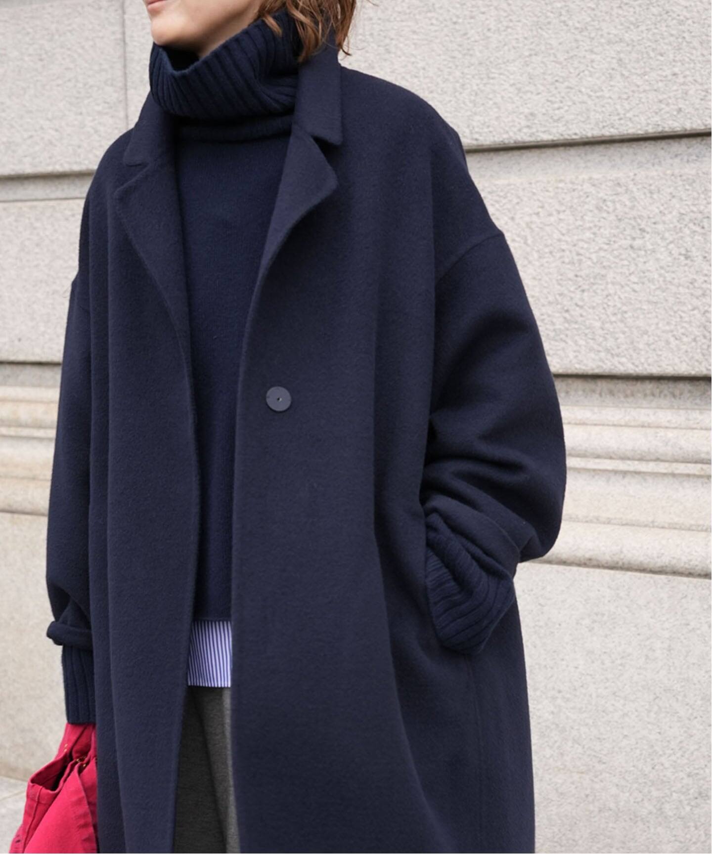 ウールアンゴラ リバーコート（チェスターコート）｜Deuxieme Classe