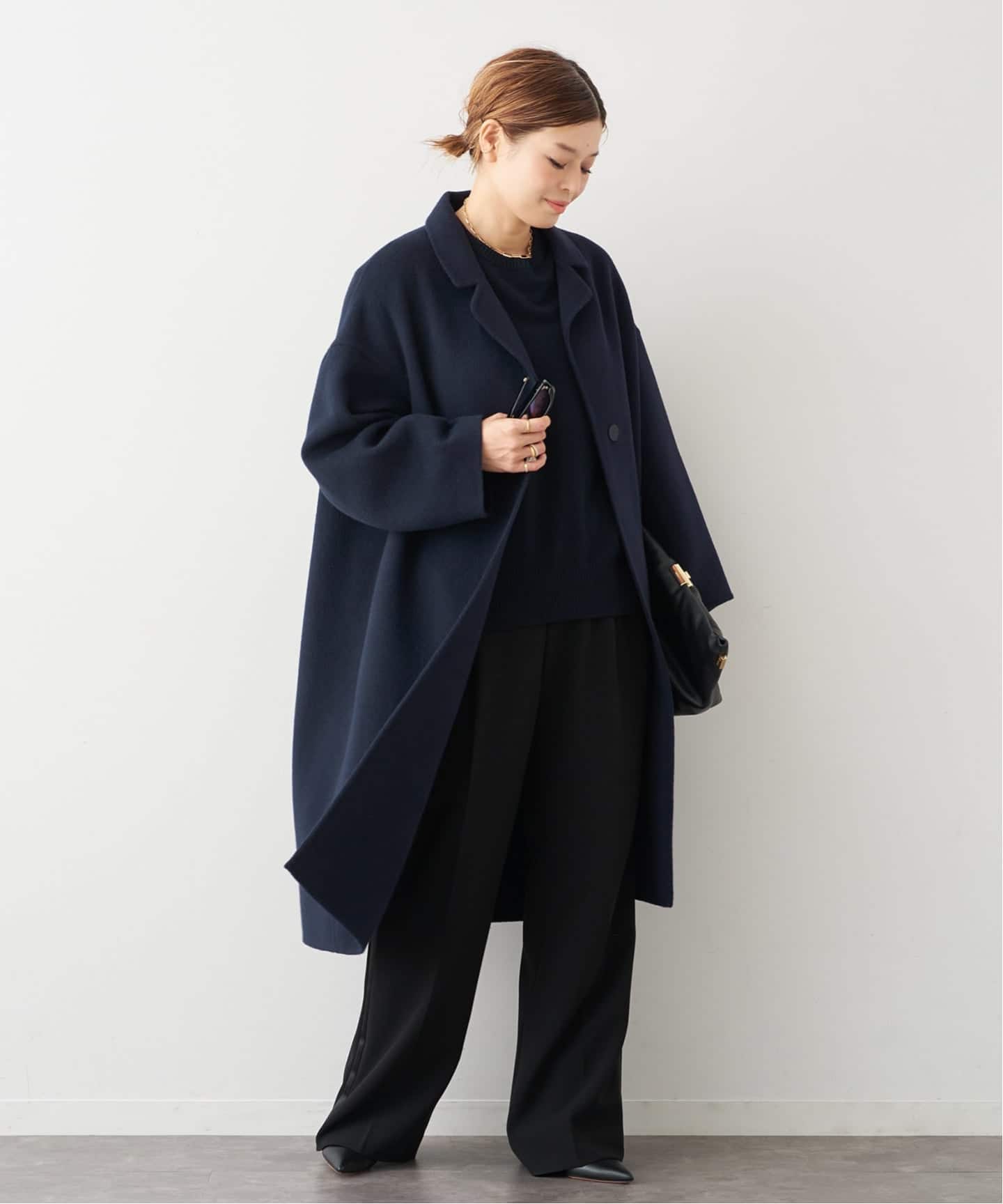 ウールアンゴラ リバーコート（チェスターコート）｜Deuxieme Classe