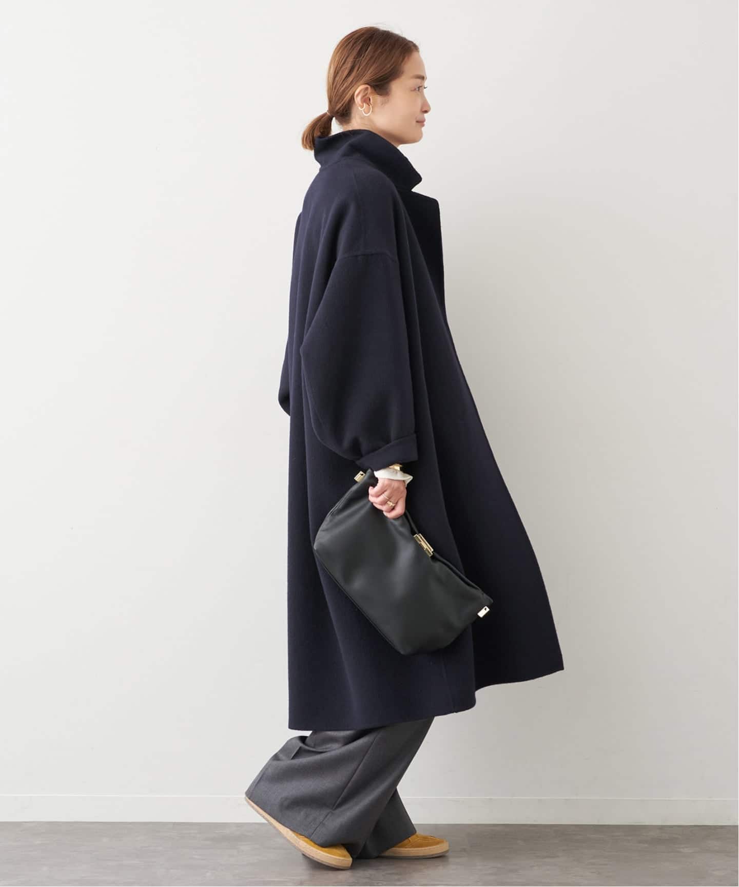 ウールアンゴラ リバーコート（チェスターコート）｜Deuxieme Classe