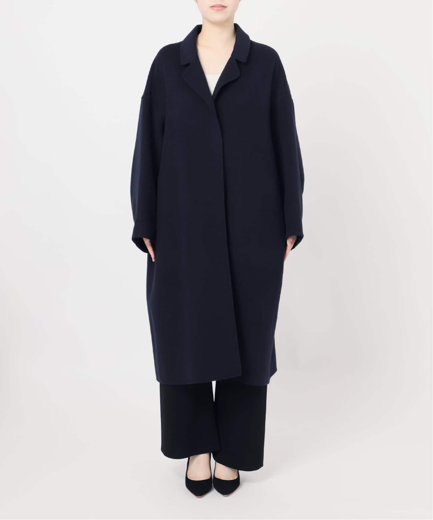 ウールアンゴラ リバーコート（チェスターコート）｜Deuxieme Classe
