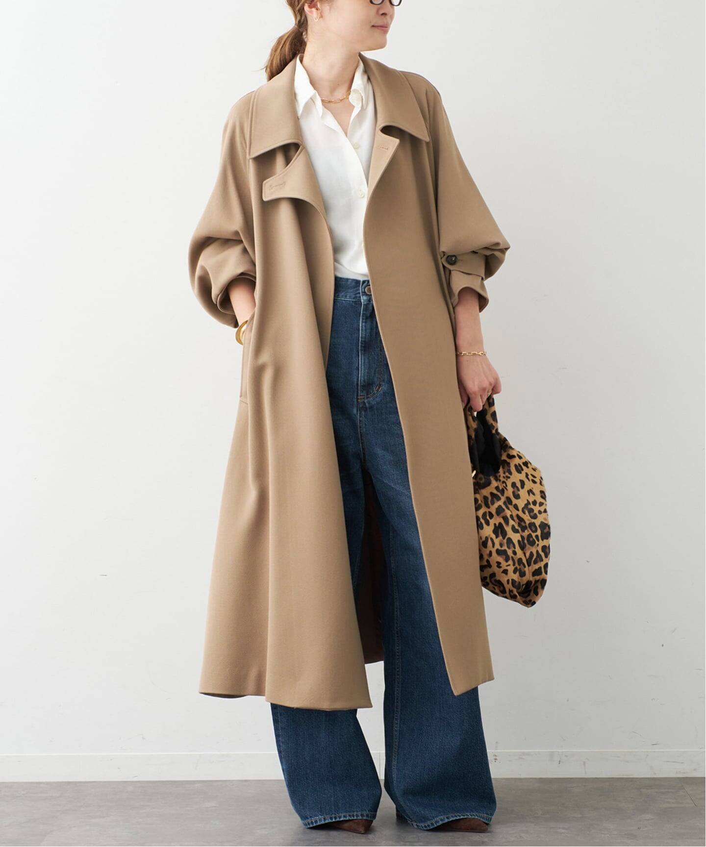 Botany Twill オーバーコート（トレンチコート）｜Deuxieme Classe 