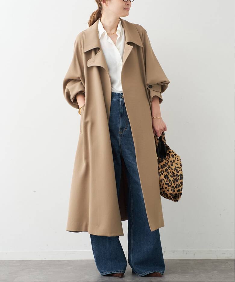 Botany Twill オーバーコート（トレンチコート）｜Deuxieme Classe 