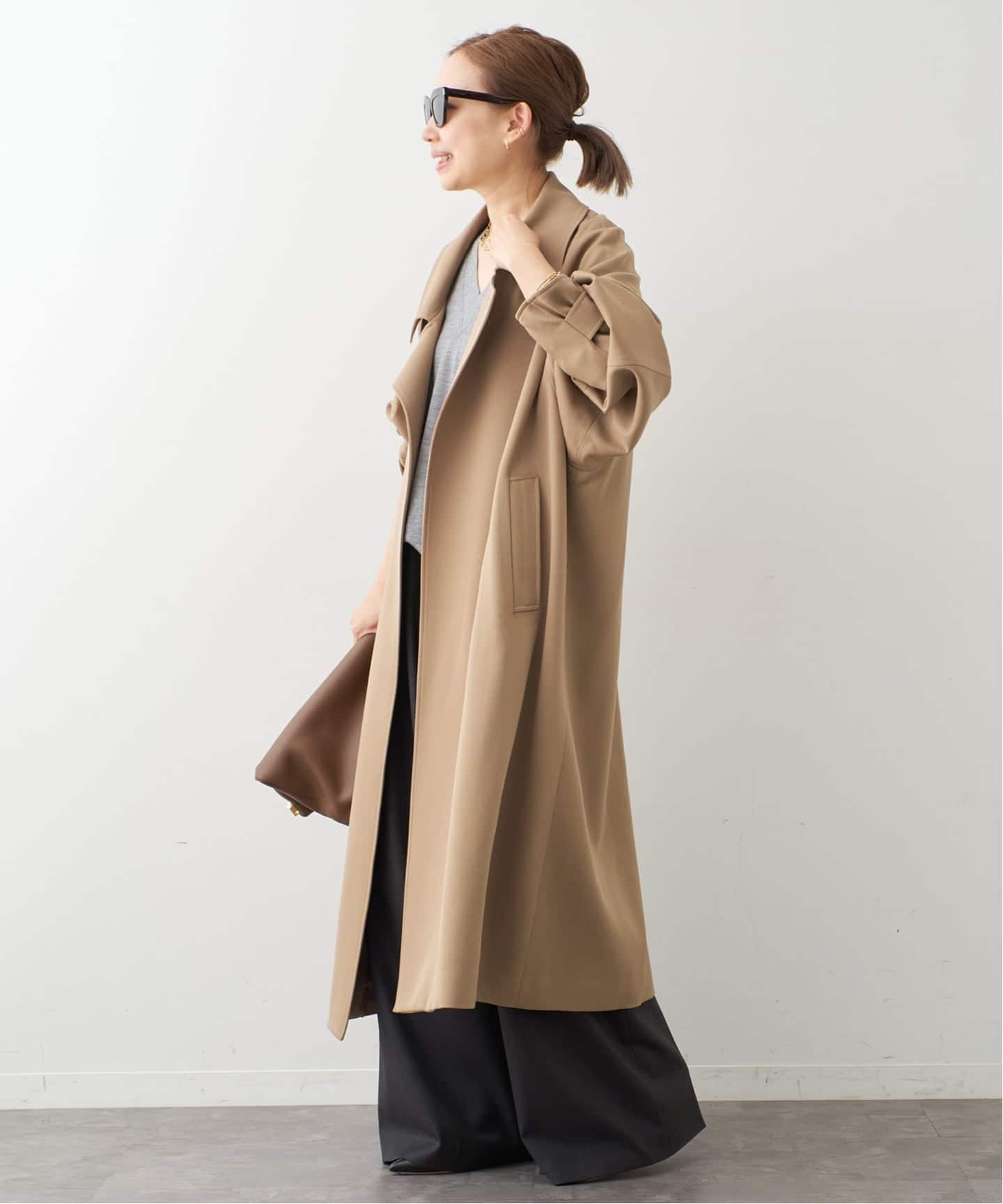 Deuxieme Classe ドゥーズィエム VASINOオーバーコート Deuxieme Classe（ドゥーズィエムクラス）の「VASINO オーバー