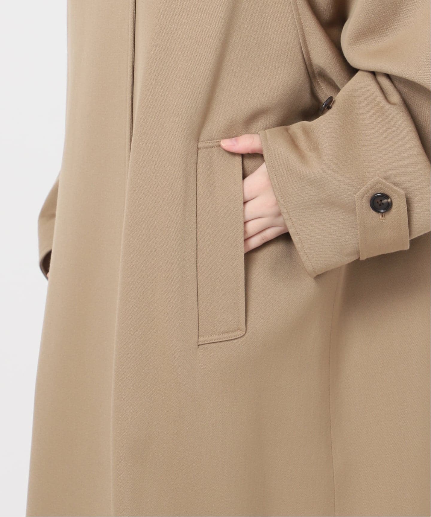 Botany Twill オーバーコート（トレンチコート）｜Deuxieme