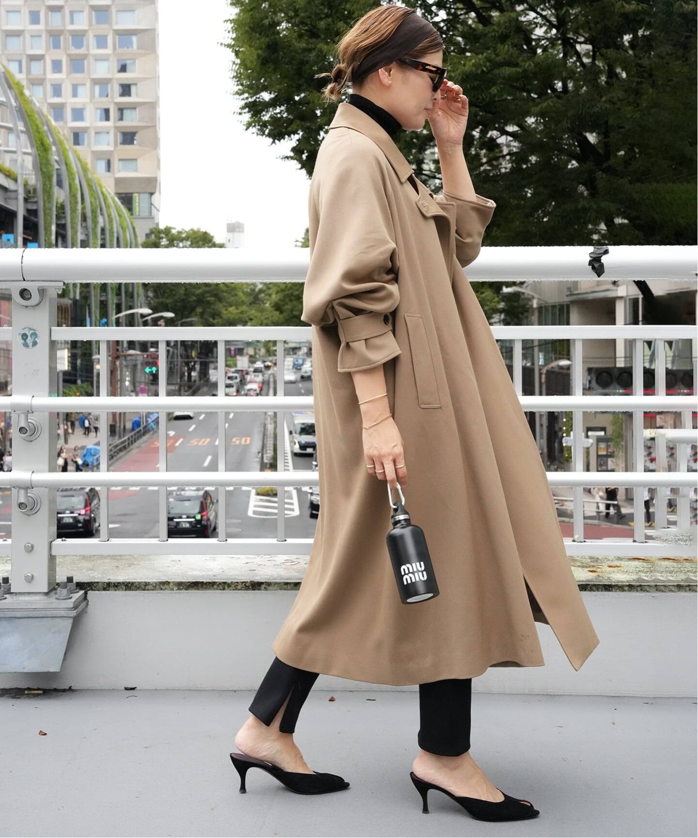 Botany Twill オーバーコート（トレンチコート）｜Deuxieme Classe 