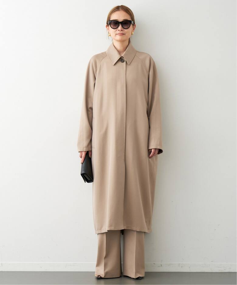 WOOLSILK ギャバトレンチコート（トレンチコート）｜Deuxieme Classe  