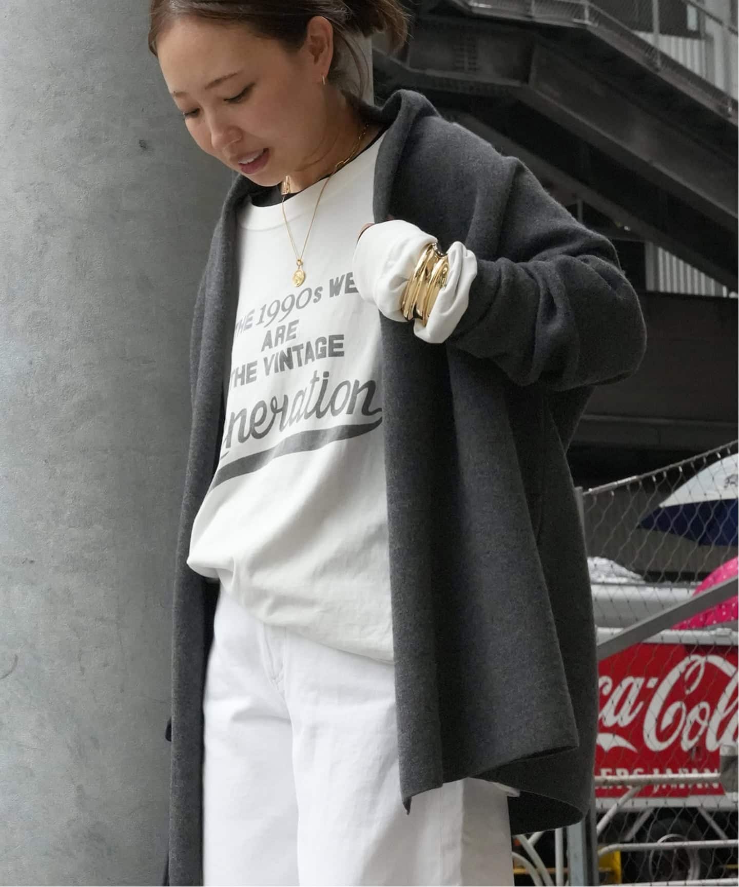 Deuxieme Classe スムースニットガウンコート ナチュラル Deuxieme Classe スムースニットガウンコート ナチュラル