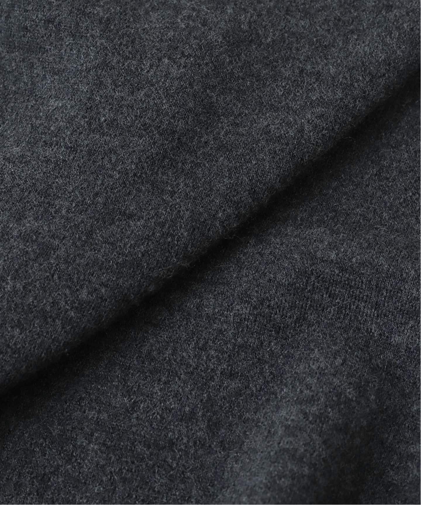 【美品✨】Deuxieme Classe スムースニットショートガウン　ブラック スムース ニットガウン ショートコート（その他ブルゾン