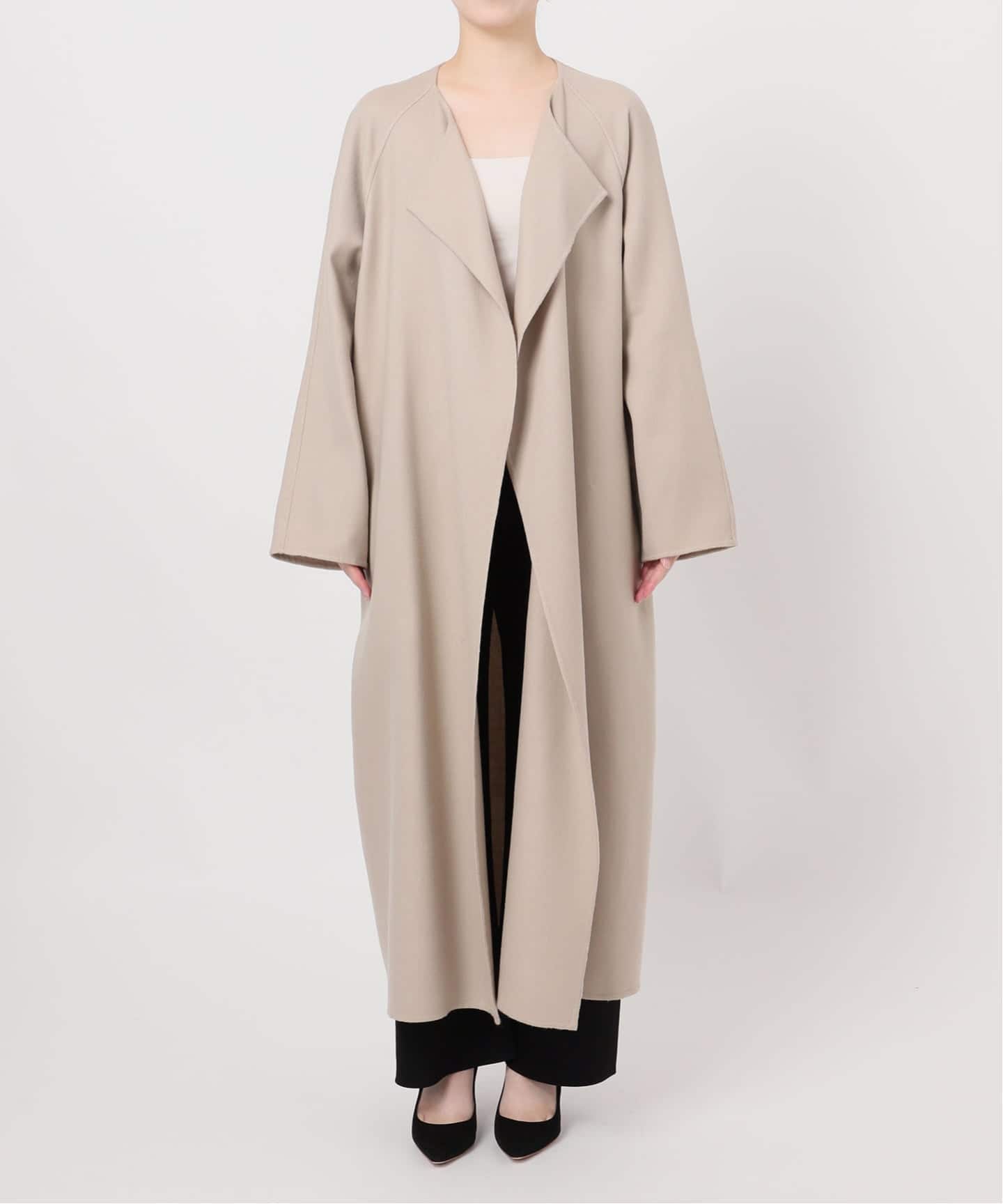 ドゥーズィエムクラス コート elegant outfit コート（ノーカラーコート）｜Deuxieme Classe