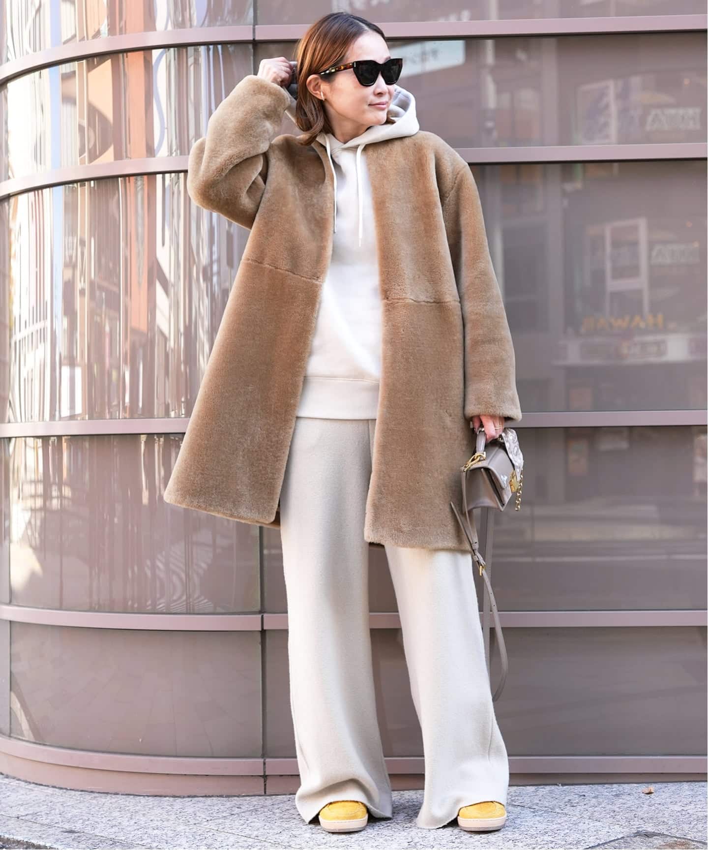 JOURNAL STANDARD LUXEメリノムートンコート メリノムートン ノーカラーコート｜トゥモローランド 公式通販