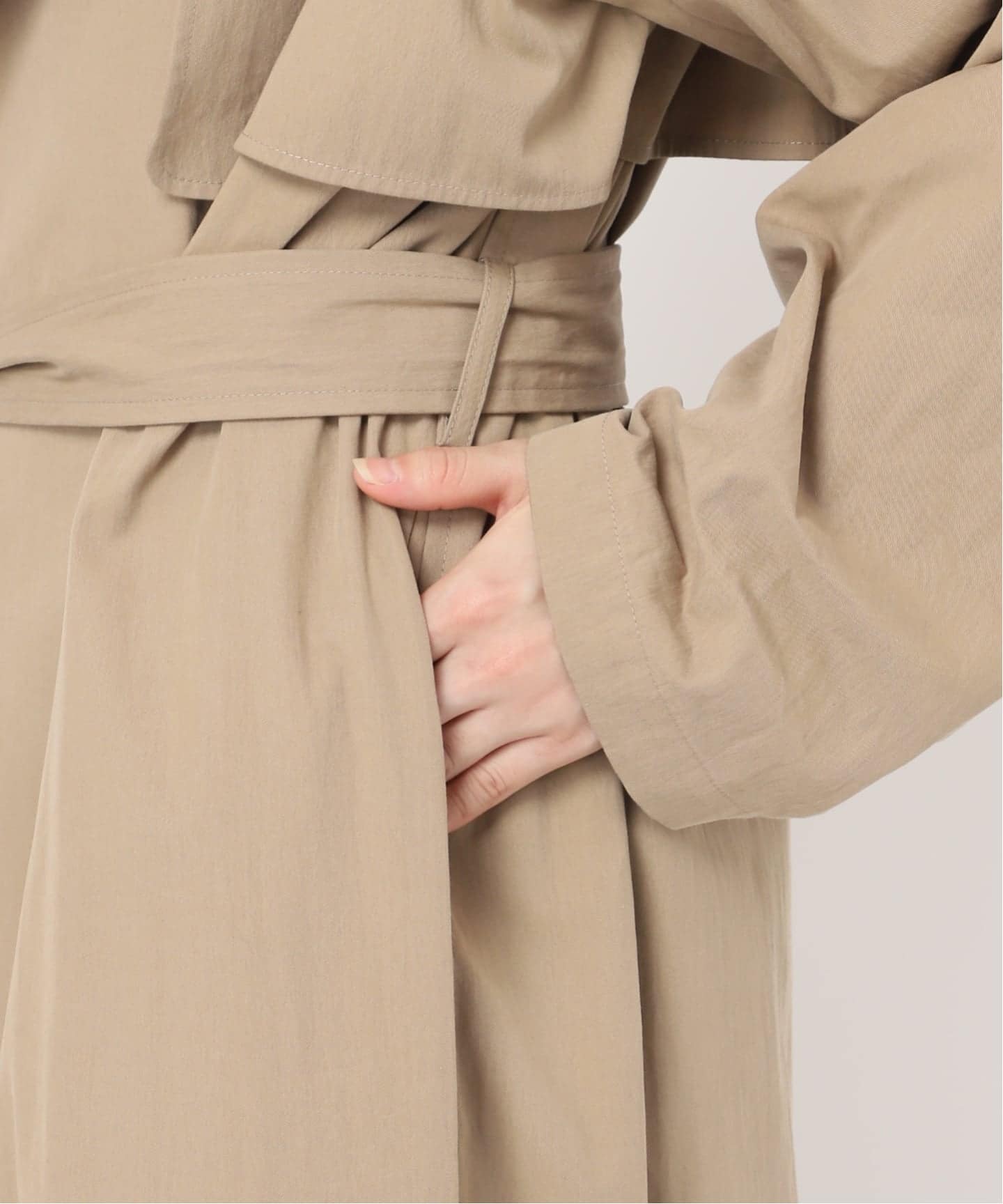 Deuxieme Classeトレンチコート定価¥68200 予約》Essential トレンチコート（トレンチコート）｜Deuxieme