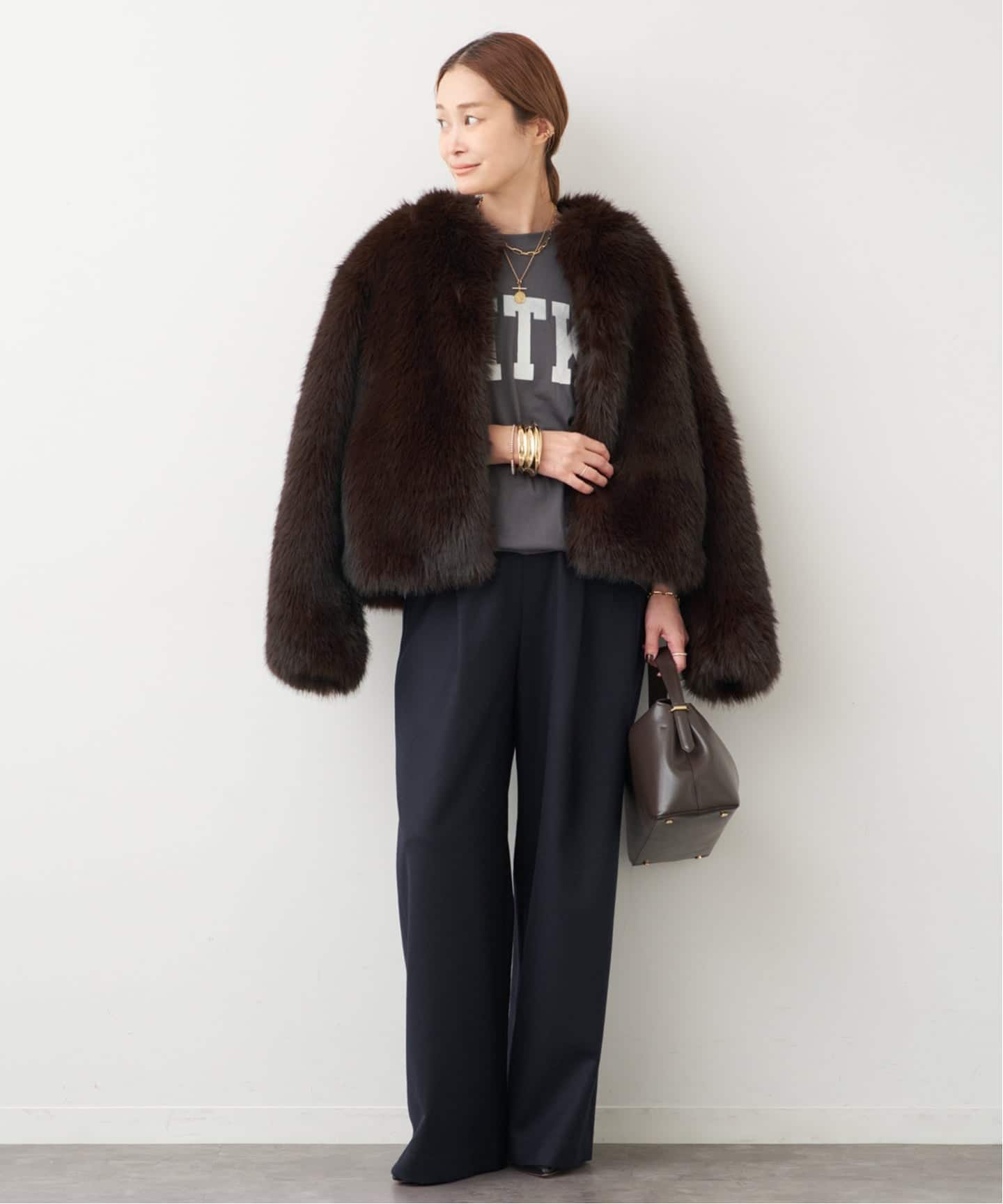 予約》*Anna Fur ジャケット（その他ブルゾン／アウター）｜Deuxieme