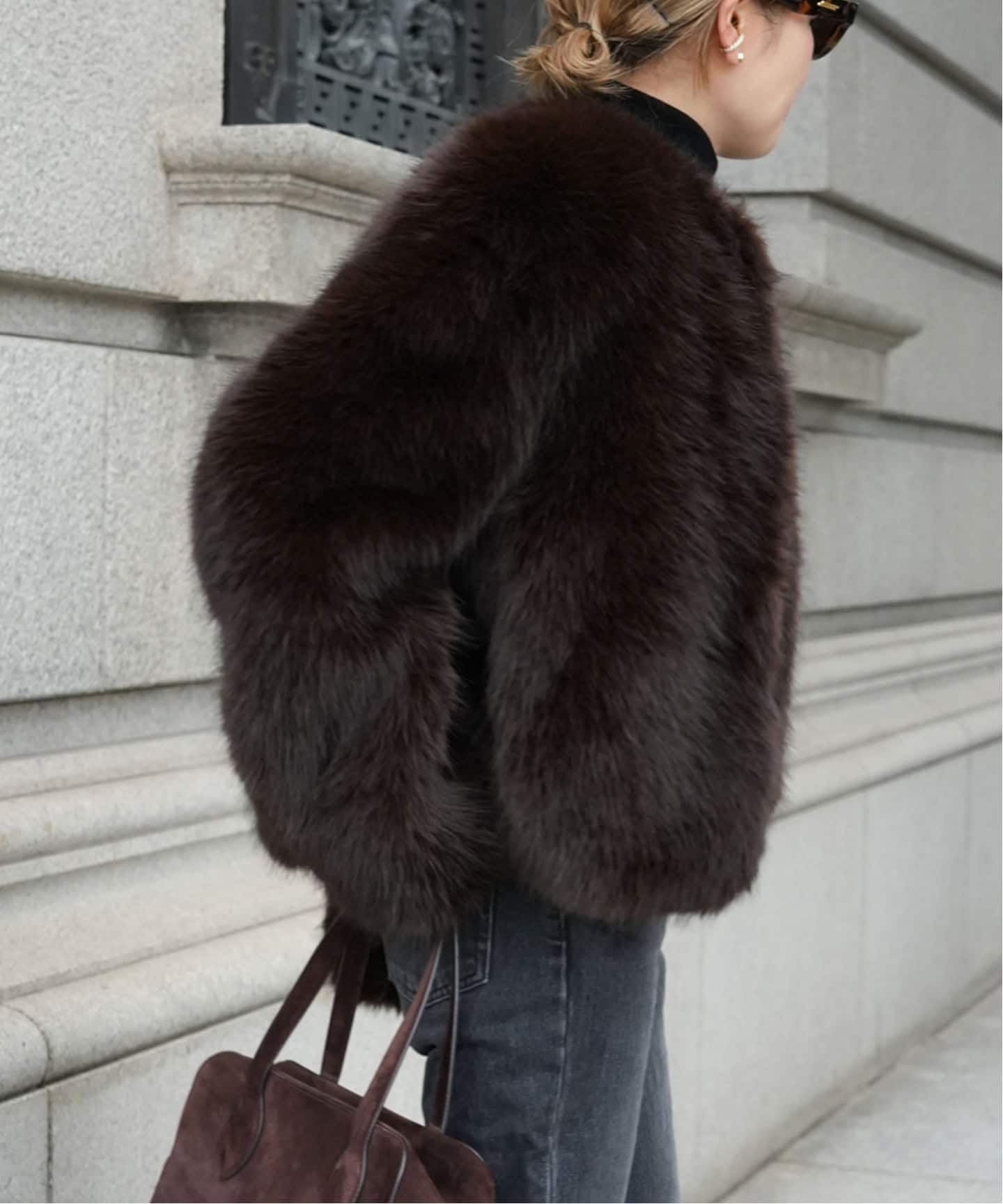 予約》*Anna Fur ジャケット（その他ブルゾン／アウター）｜Deuxieme