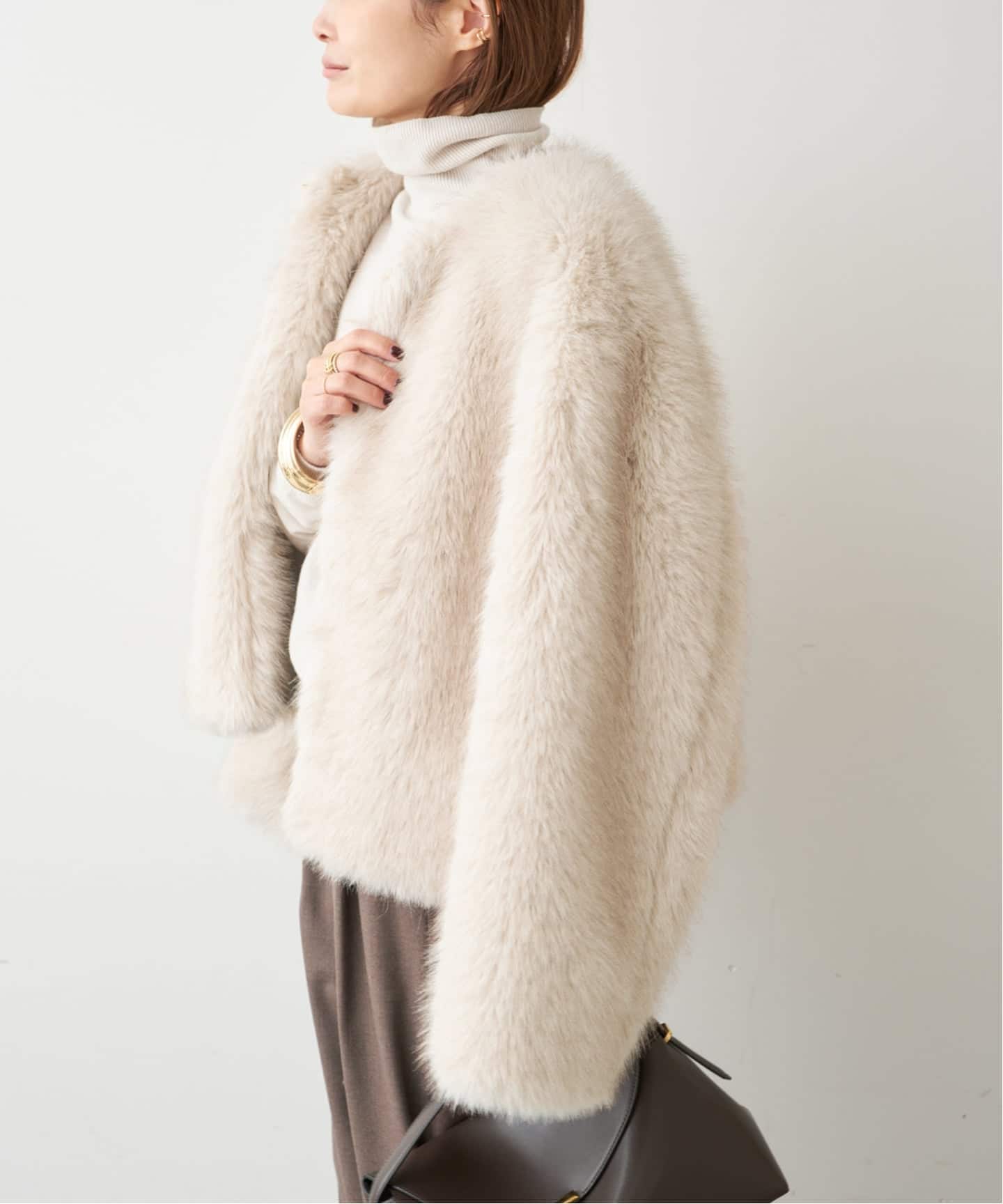 Deuxieme Classe Kate Fur ジャケット Kate Fur ジャケット（その他ブルゾン／アウター）｜Deuxieme Classe