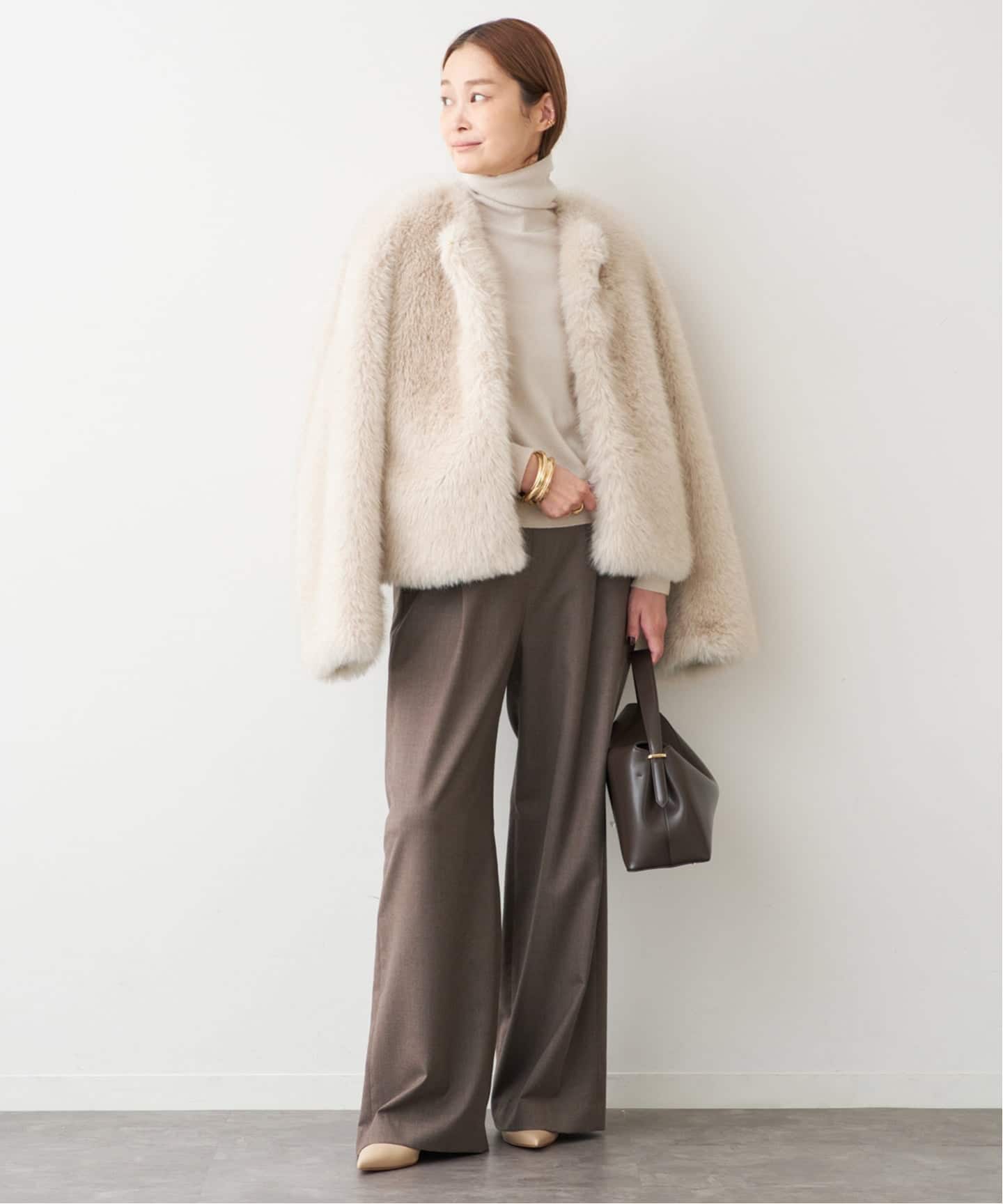 Deuxieme Classe Kate Fur ジャケット Kate Fur ジャケット（その他ブルゾン／アウター）｜Deuxieme Classe