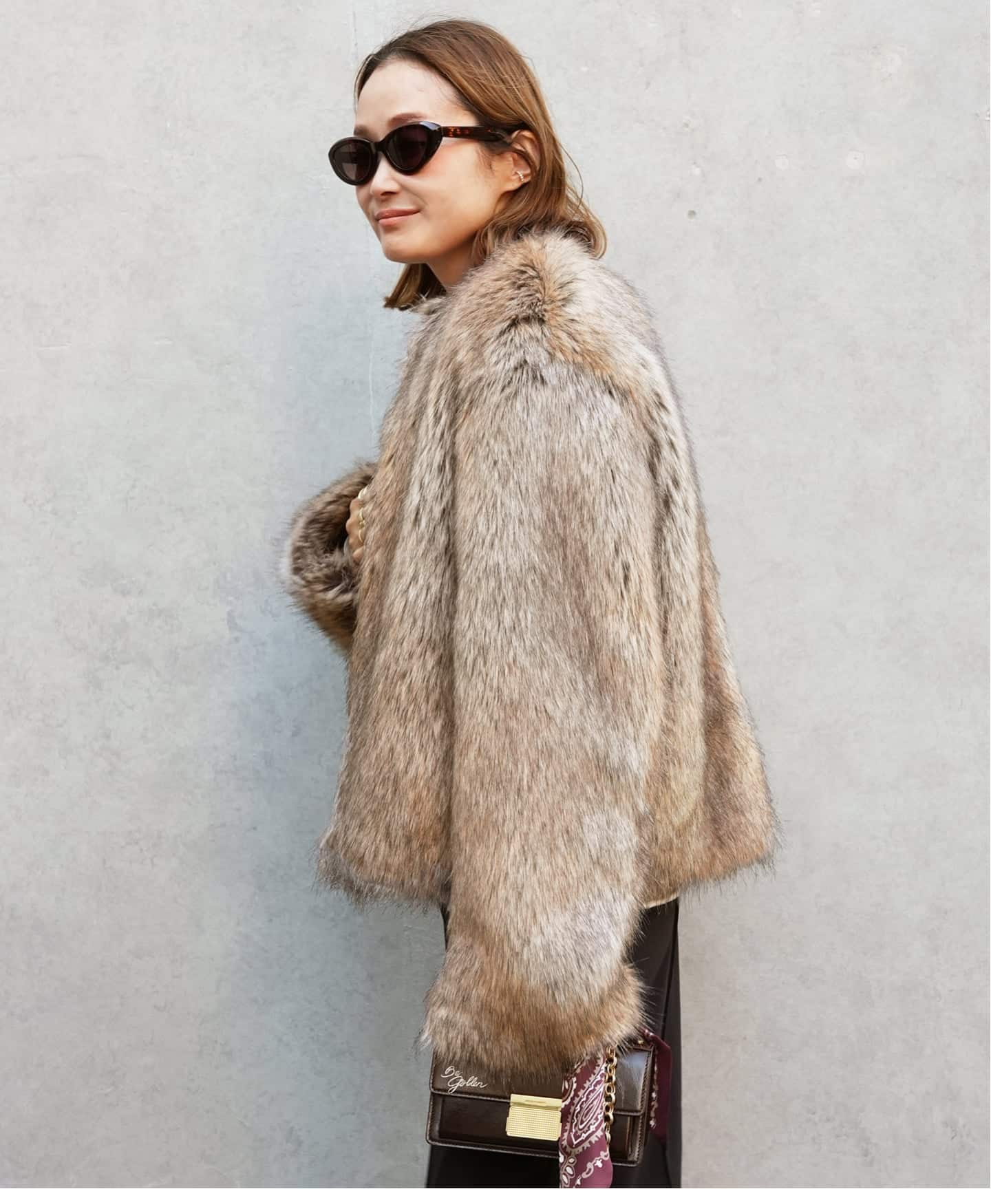 ドゥーズィエムクラス　　ファーブルゾン新品 DEUXIEME CLASSE - ドゥーズィエムクラス ファー ジップ ブルゾンの