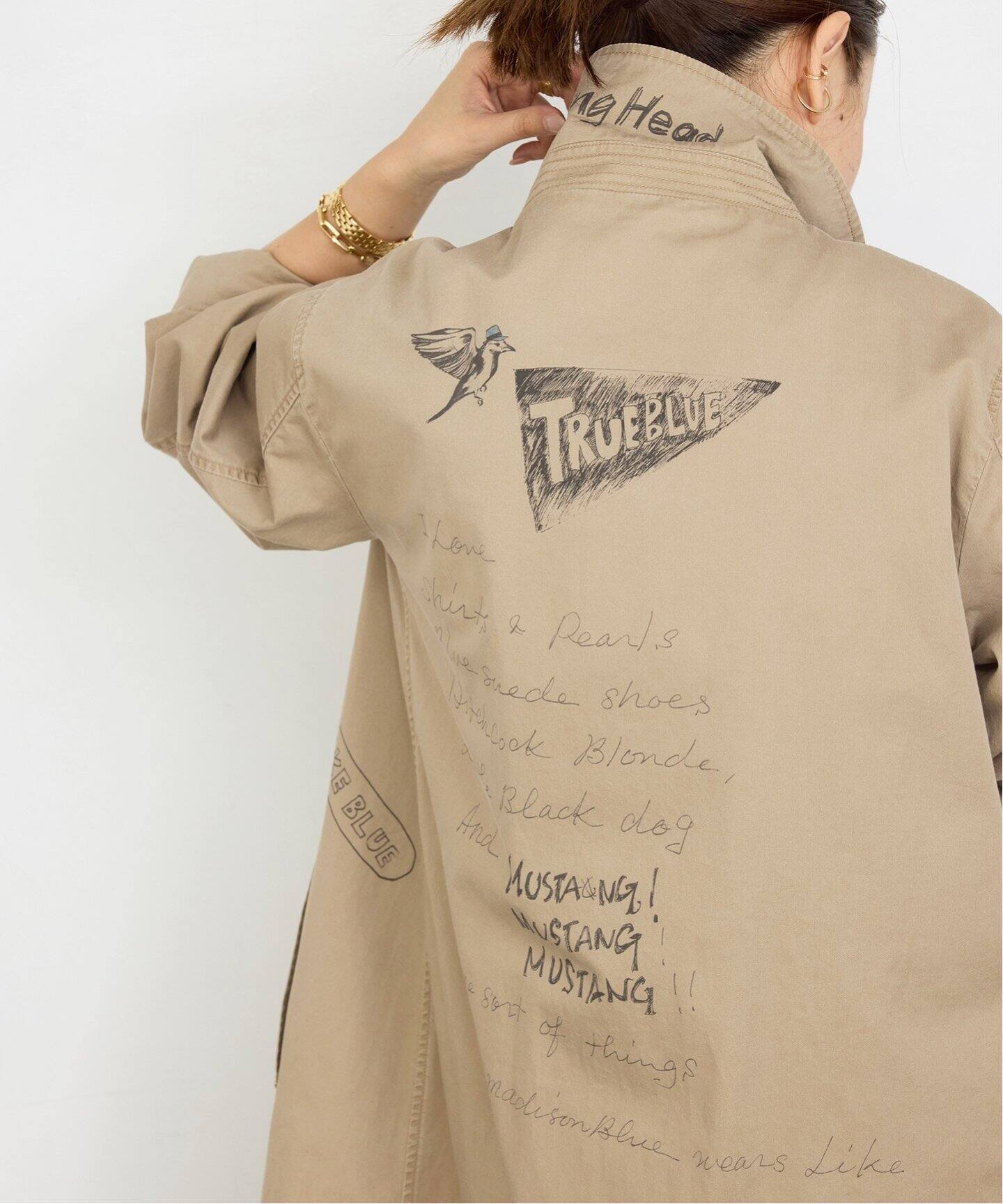 MADISONBLUE / マディソンブルー】GRAFFITI SHOP COAT C/L（ステン 