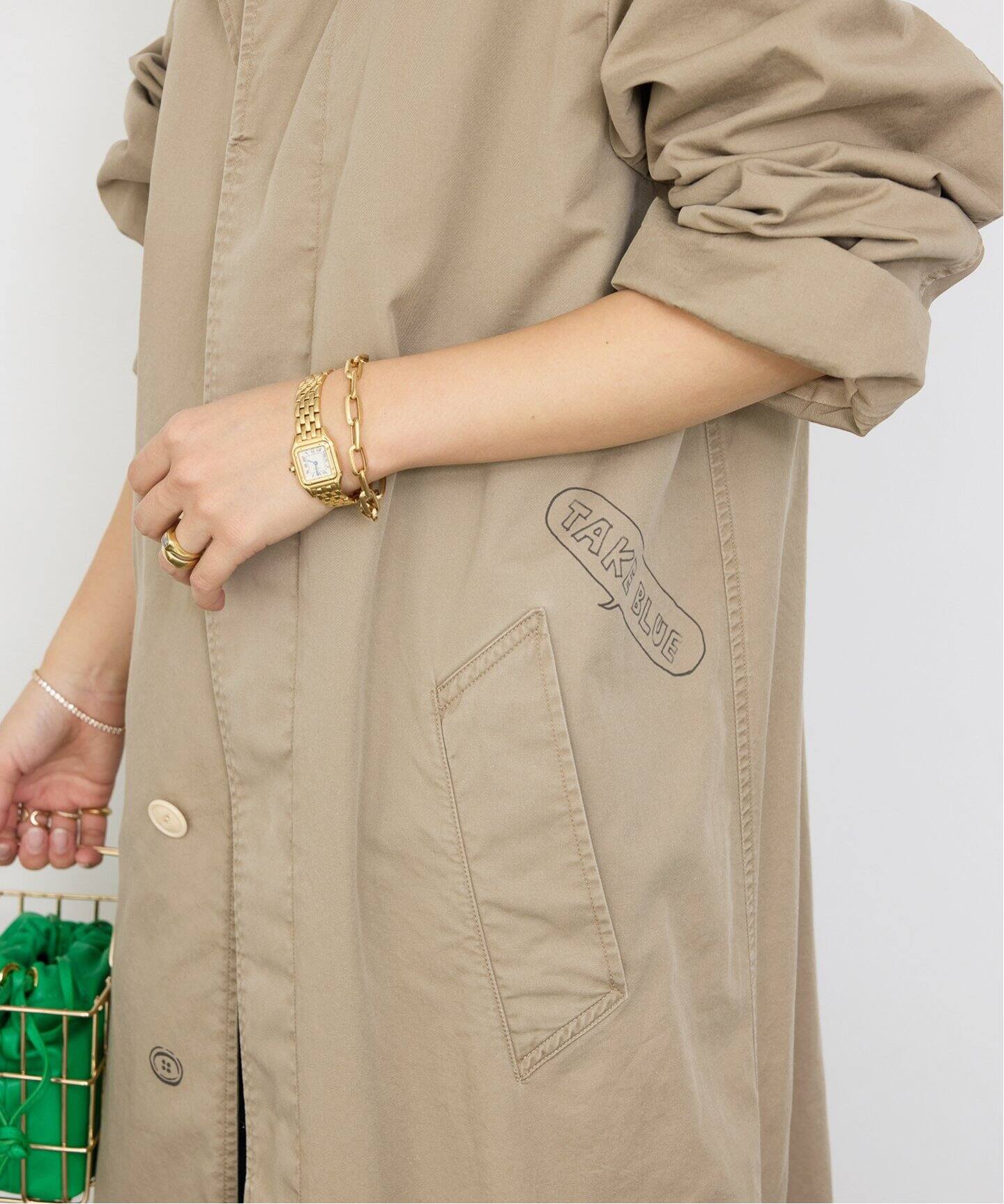MADISONBLUE / マディソンブルー】GRAFFITI SHOP COAT C/L（ステン