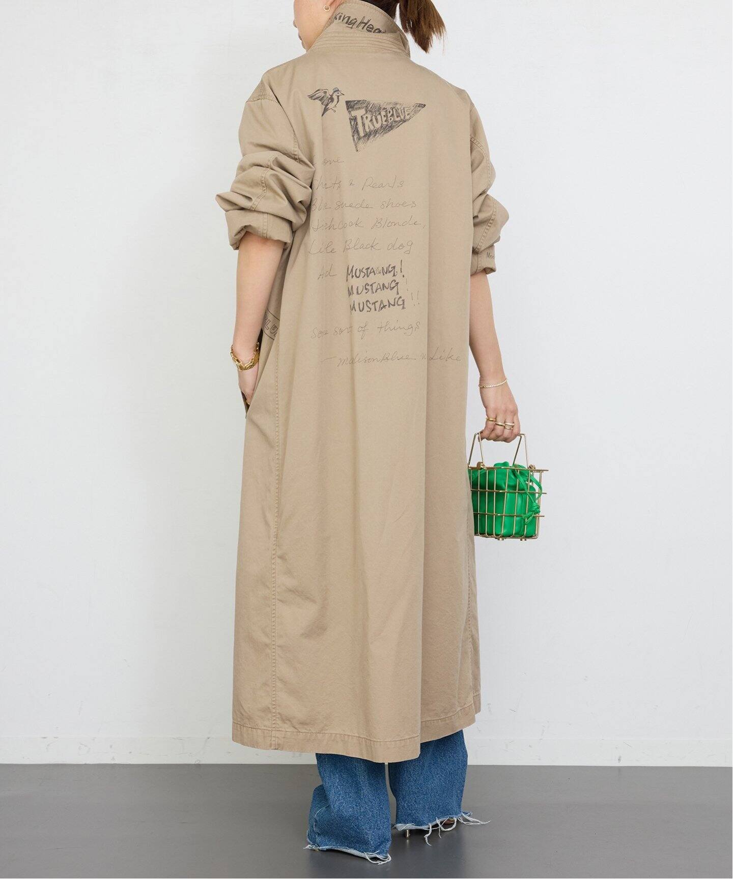 MADISONBLUE / マディソンブルー】GRAFFITI SHOP COAT C/L（ステン 