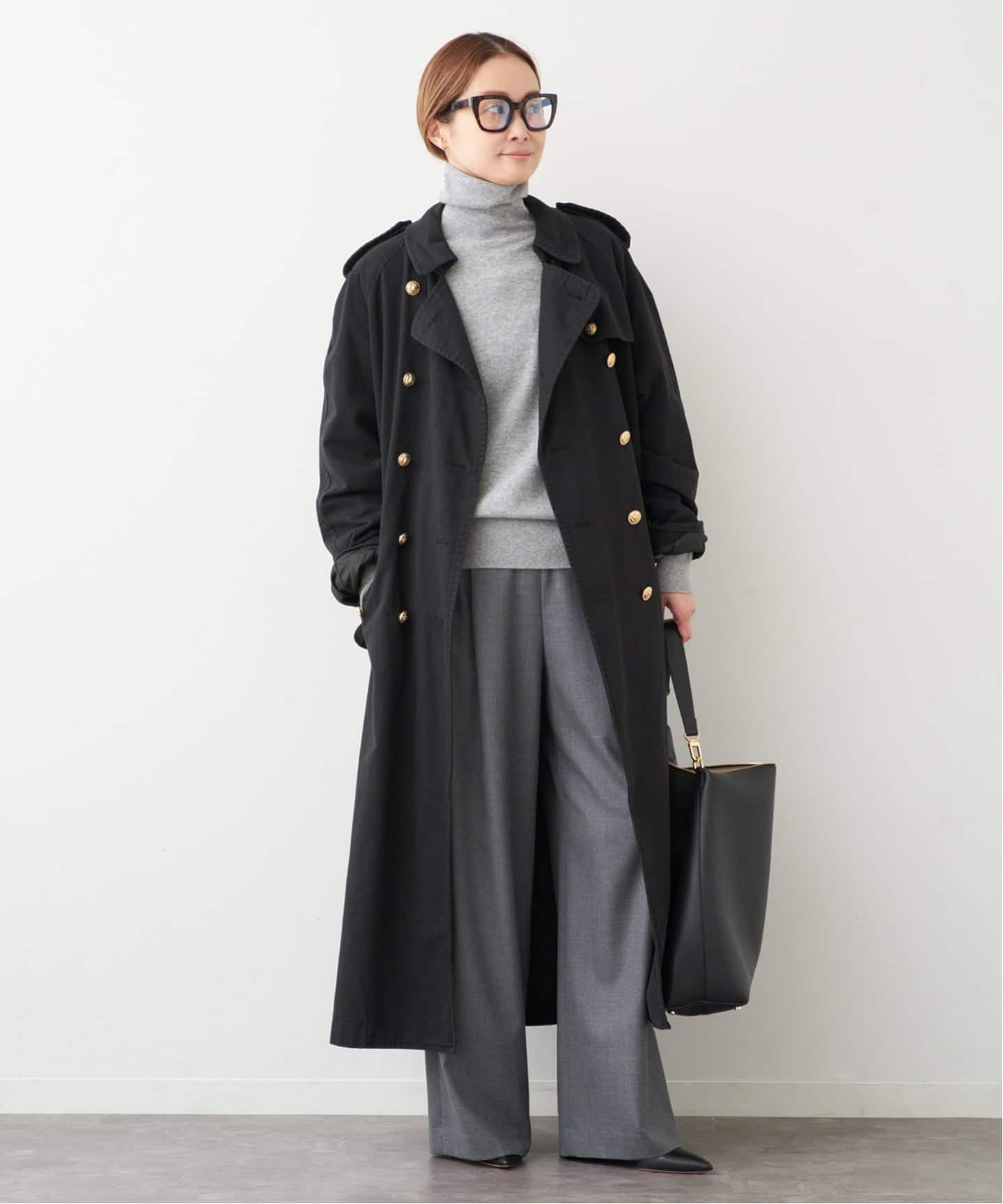 DENIMIST/デニミスト】OVERSIZED TRENCH COAT（トレンチコート